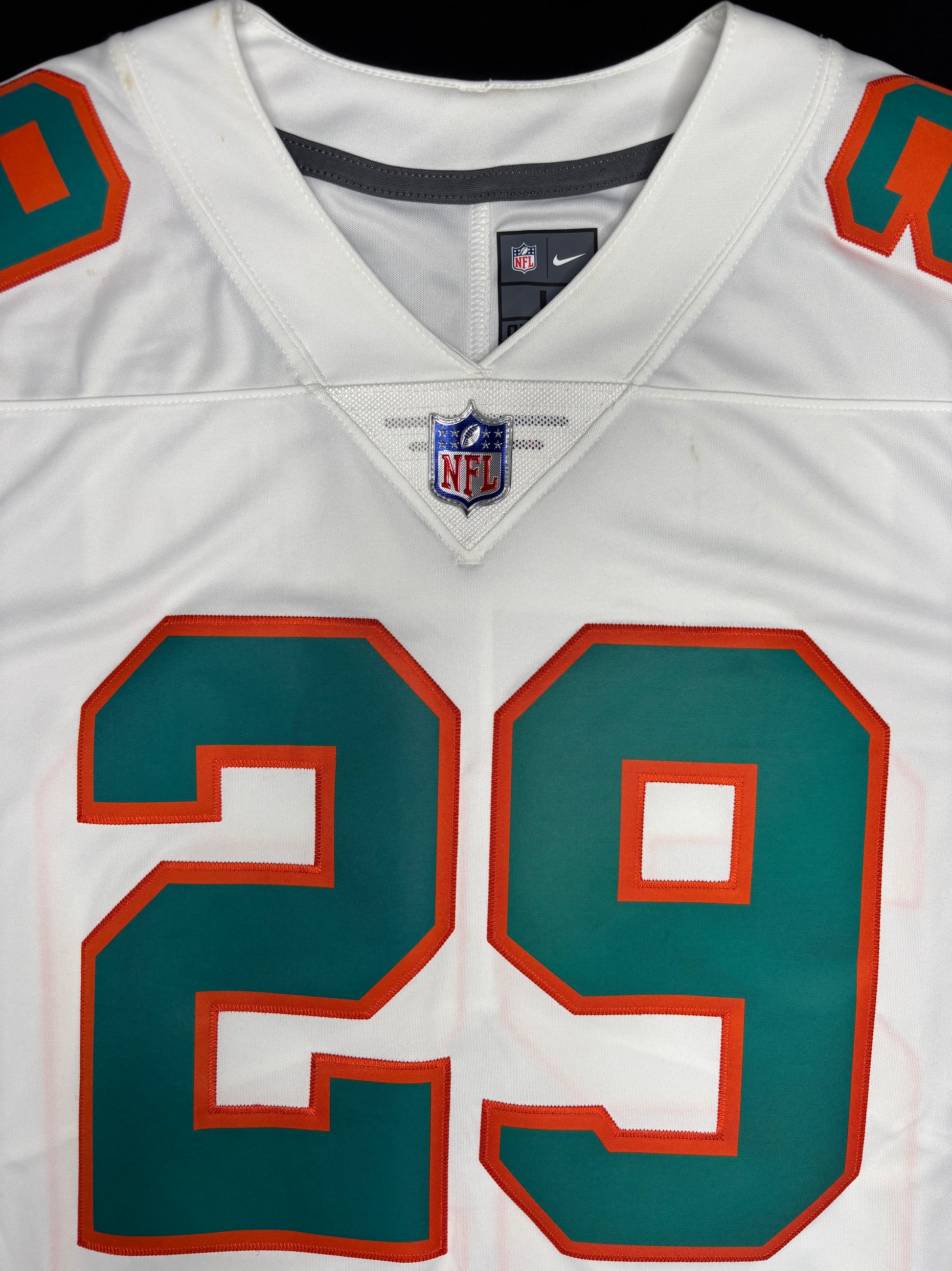 NWT Miami Dolphins Minkah Fitzpatrick Nike Game Football Jersey Size: Large