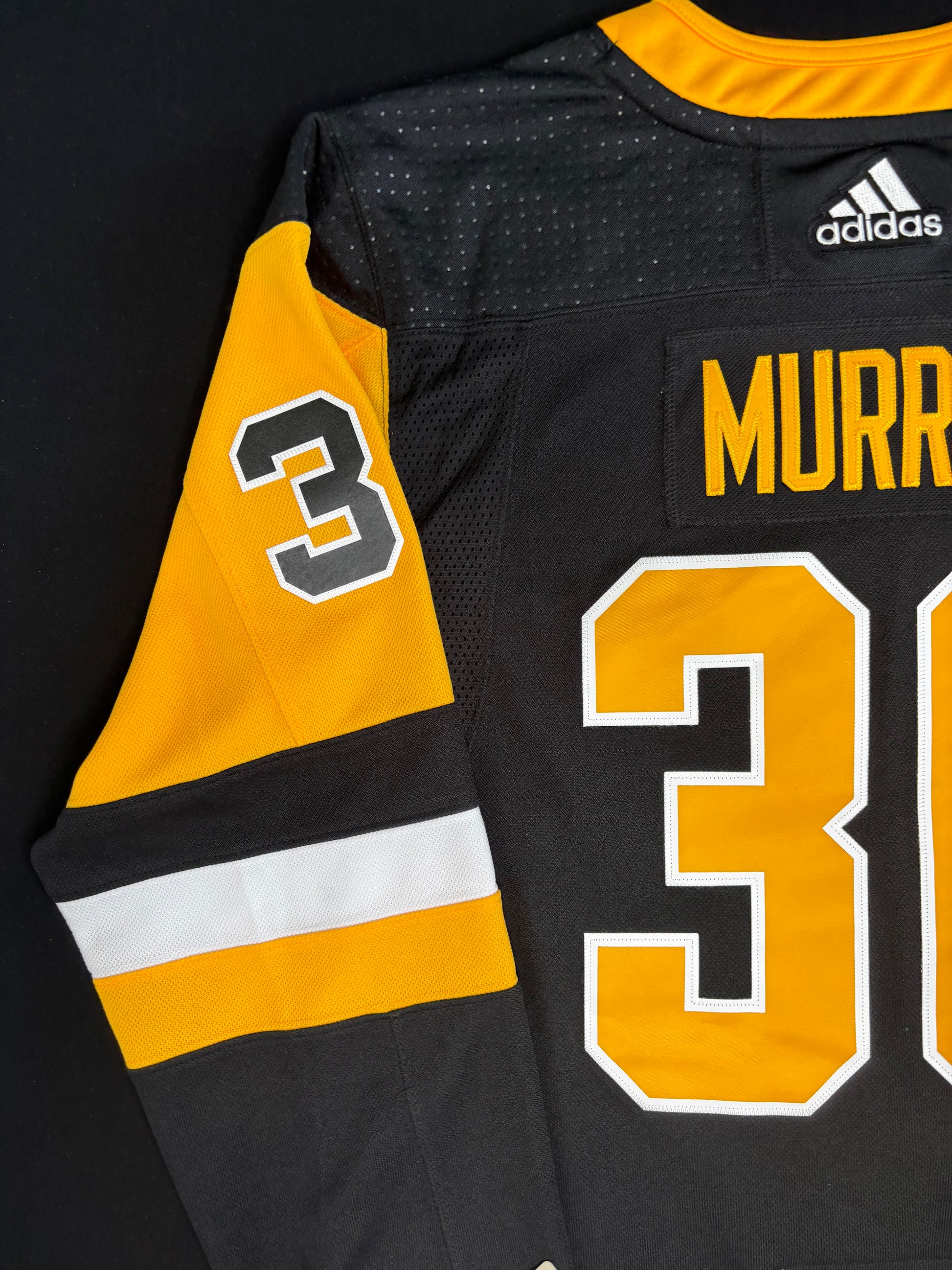 NWT Pittsburgh Penguins Matt Murray Authentic Adidas Hockey Jersey Size: 46