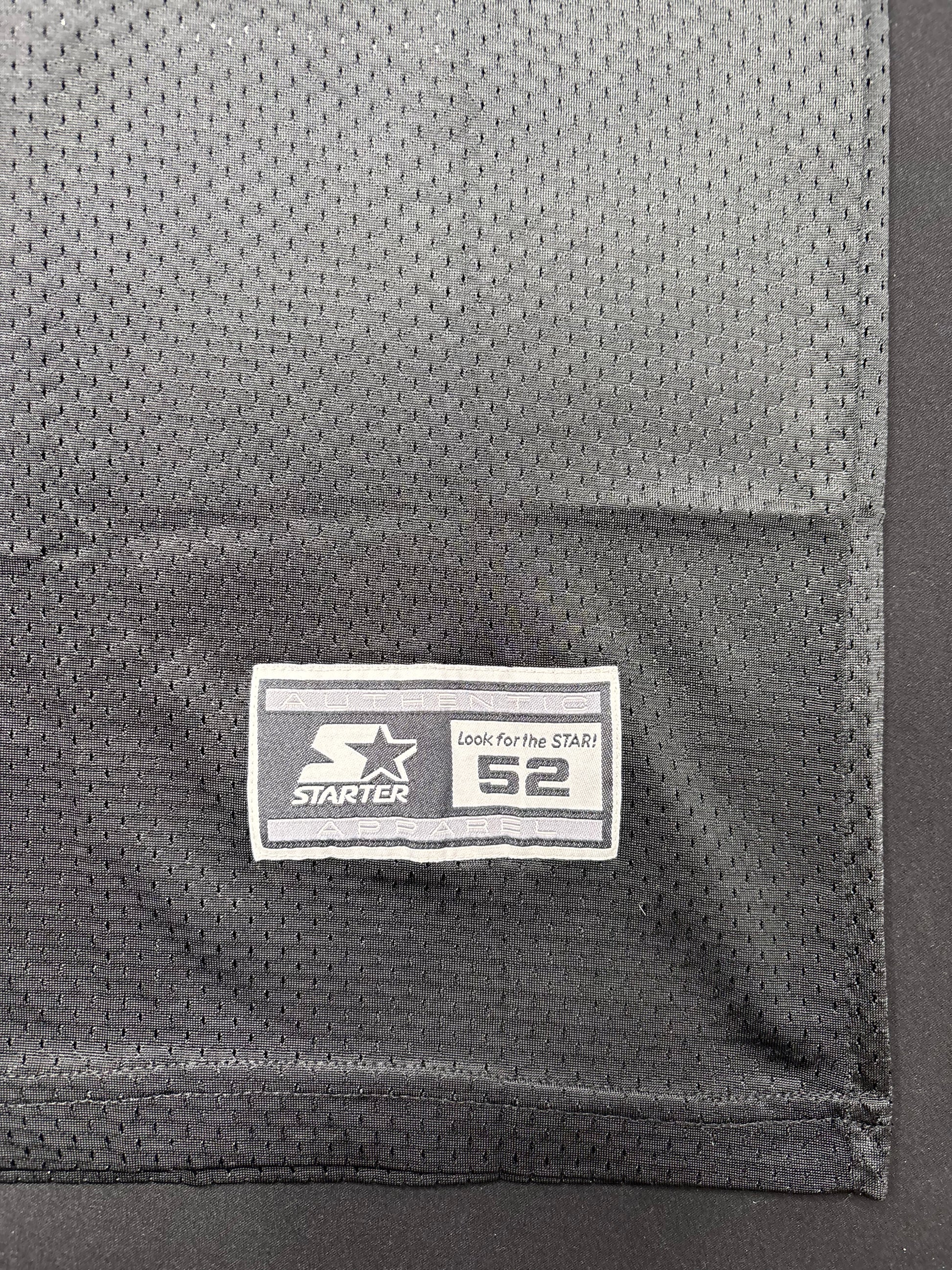Indianapolis Colts Marshall Faulk Alt Black Starter Football Jersey Size: 52