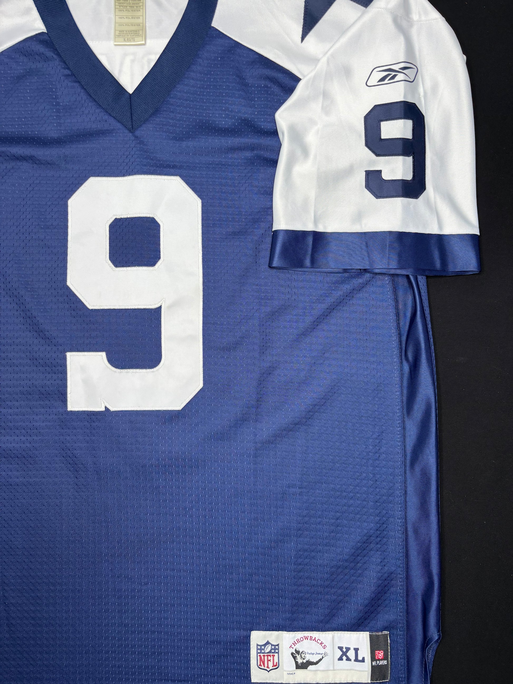 Dallas Cowboys Tony Romo Thanksgiving Throwback Reebok Football Jersey Size: XL