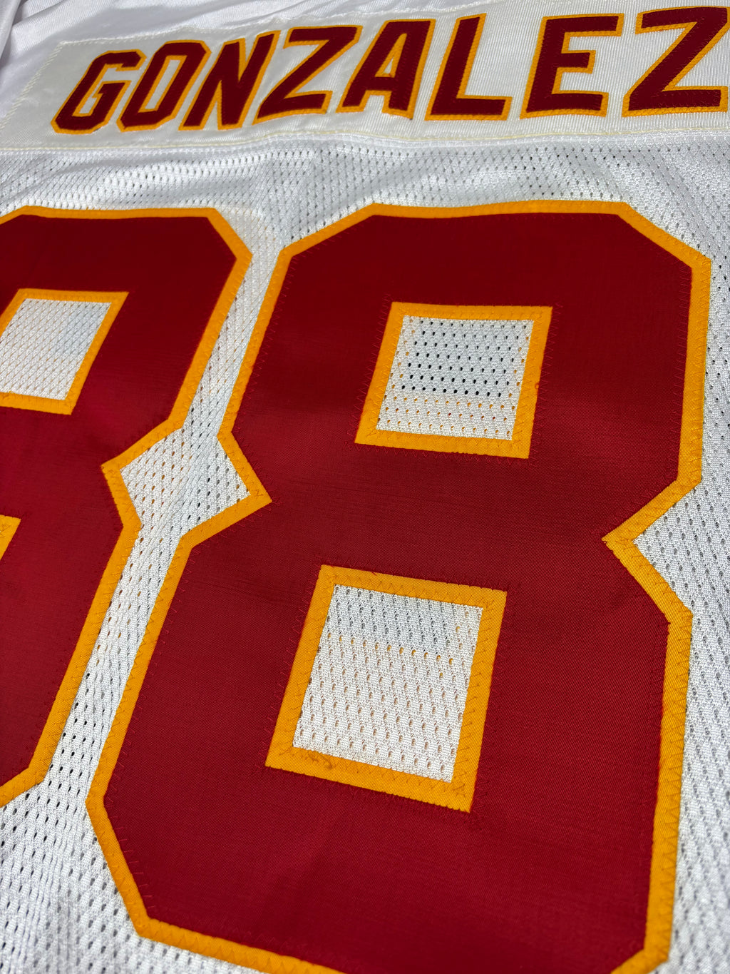 Kansas City Chiefs Tony Gonzalez Reebok Authentic Football Jersey Size: 60