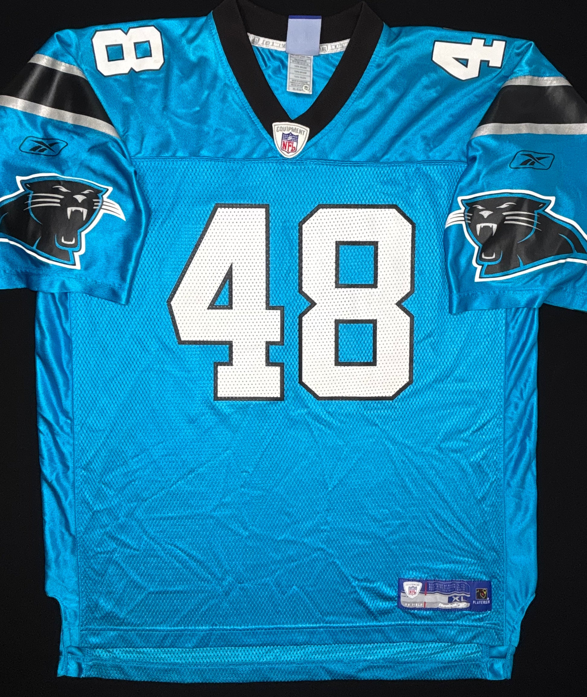Carolina Panthers Stephan Davis Reebok Football Jersey Size: XL
