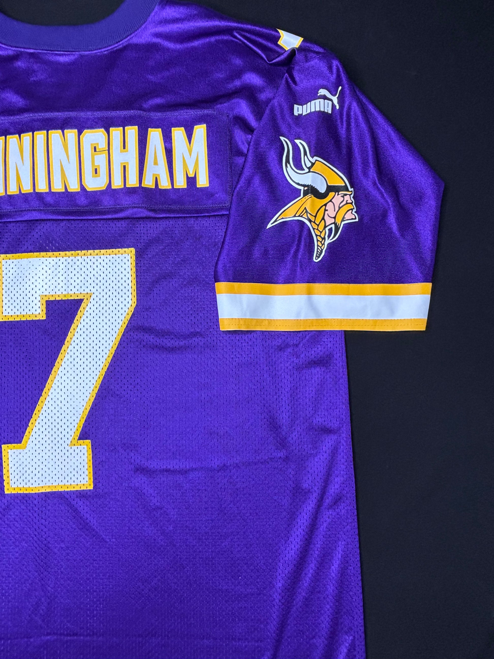 Minnesota Vikings Randall Cunningham Puma Football Jersey Size: Large