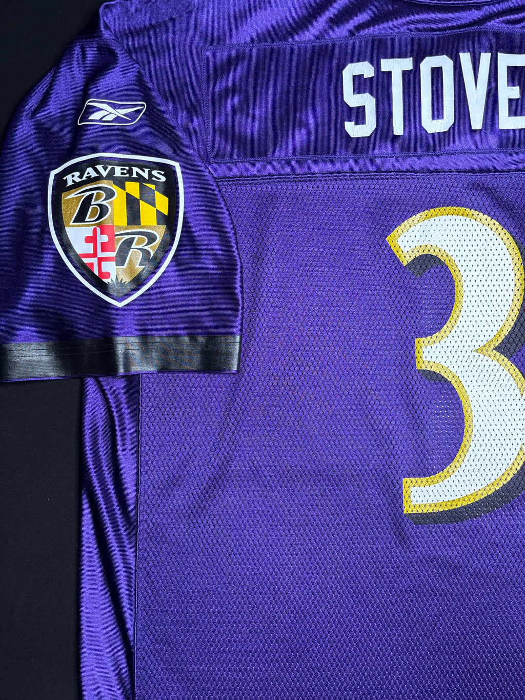 Baltimore Ravens Matt Stover Reebok Football Jersey Size: XL