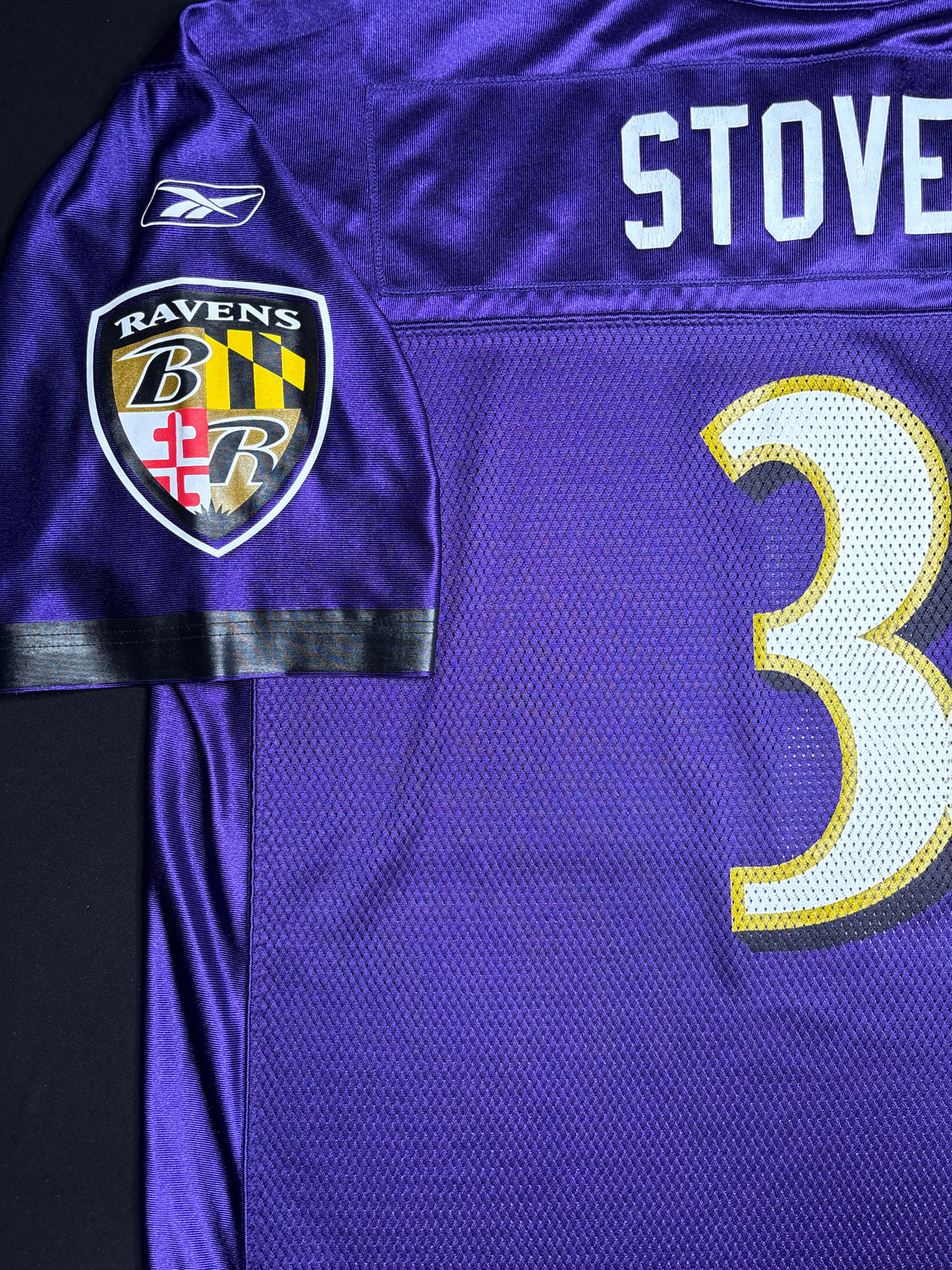 Baltimore Ravens Matt Stover Reebok Football Jersey Size: XL
