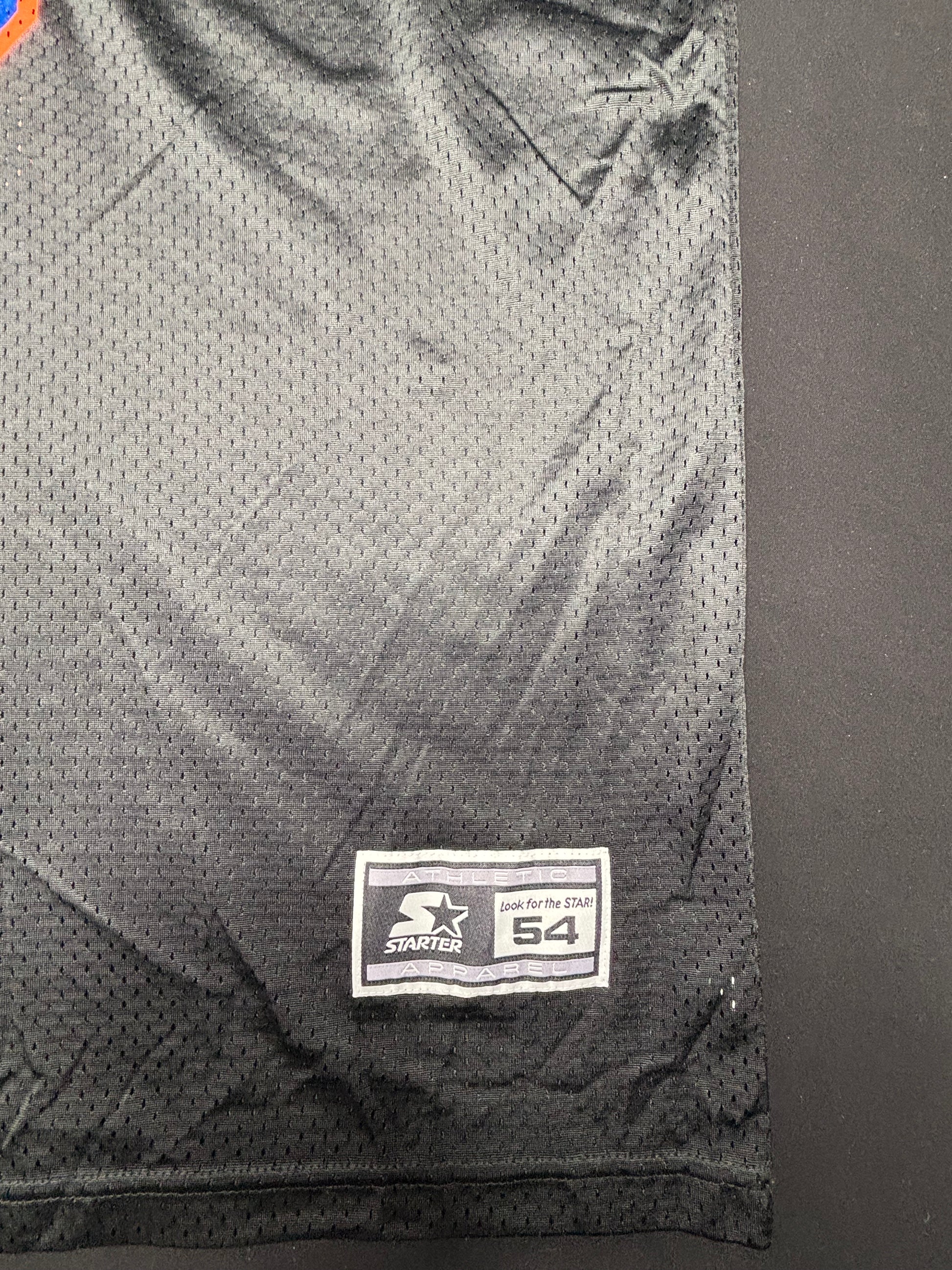 New York Knicks John Starks Starter Football Jersey Size: 54