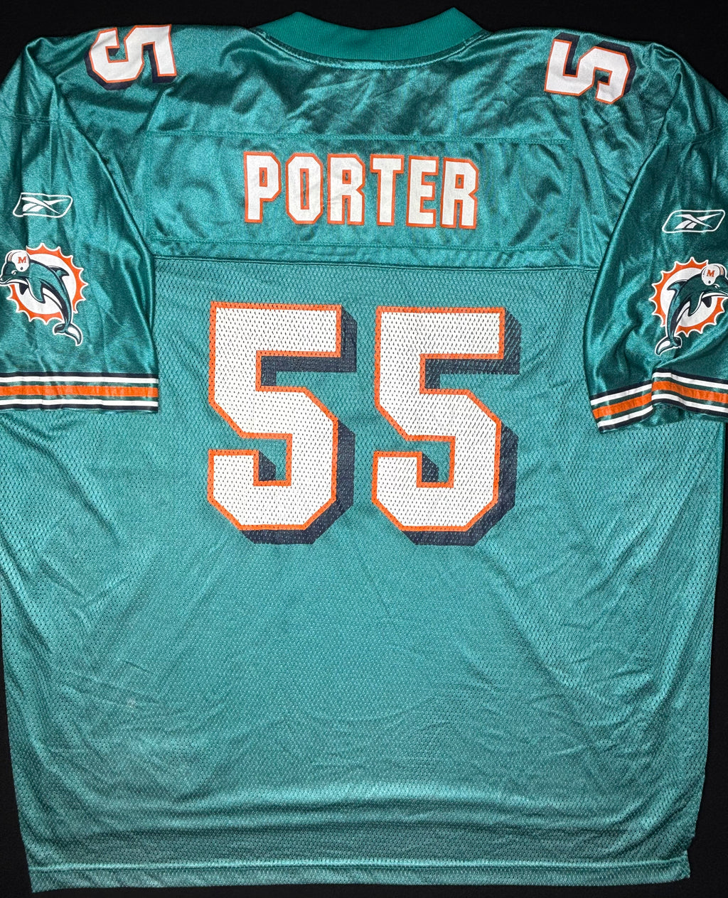Miami Dolphins Joey Porter Reebok Football Jersey Size: 3XL