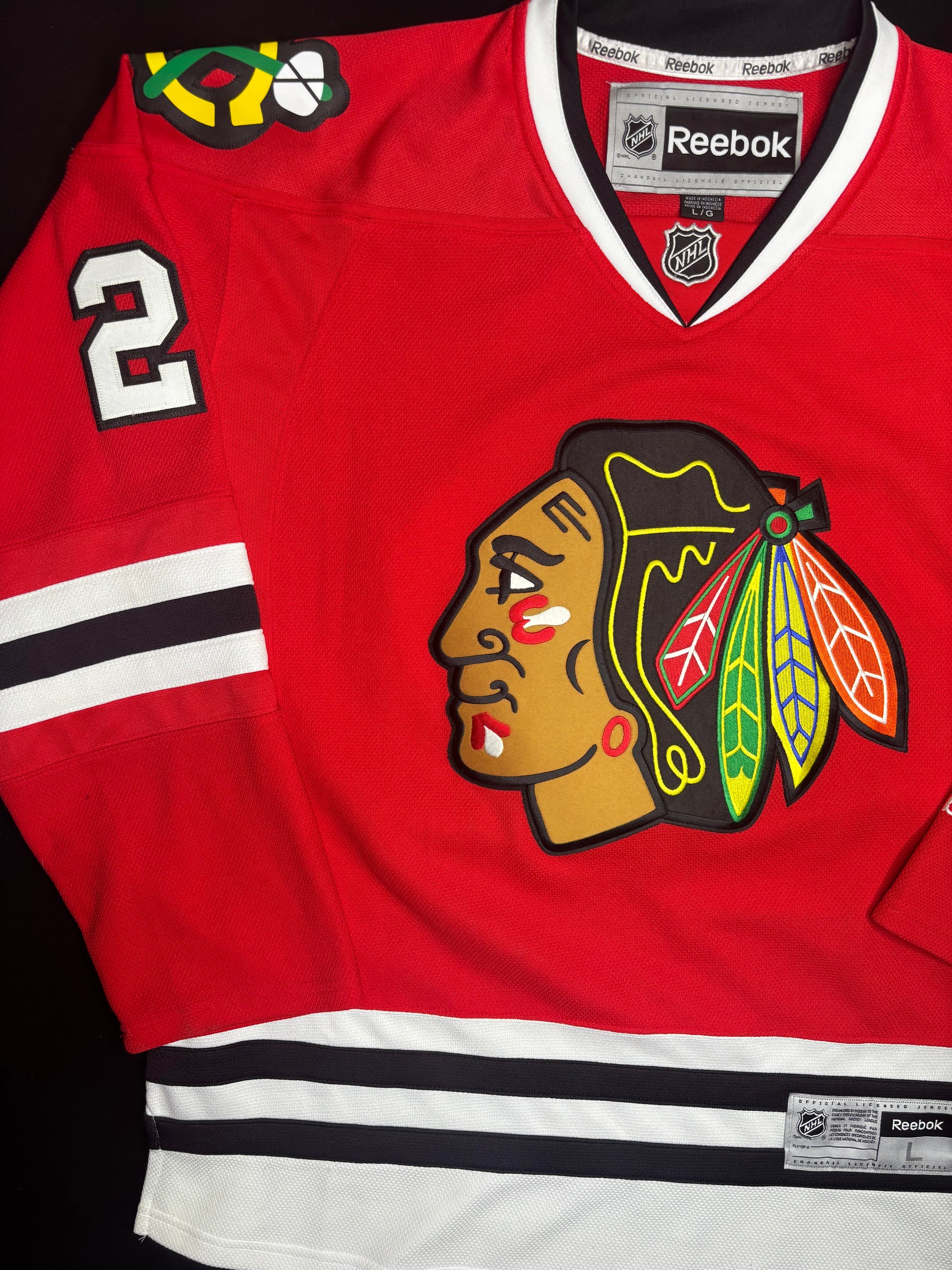 Chicago Blackhawks Brandon Saad Reebok Hockey Jersey Size: Large