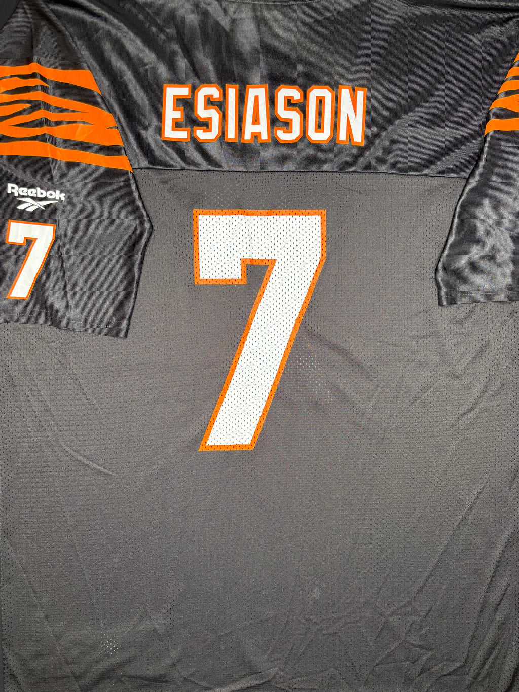 Cincinnati Bengals Boomer Esiason Reebok Throwbacks Football Jersey Size: XL