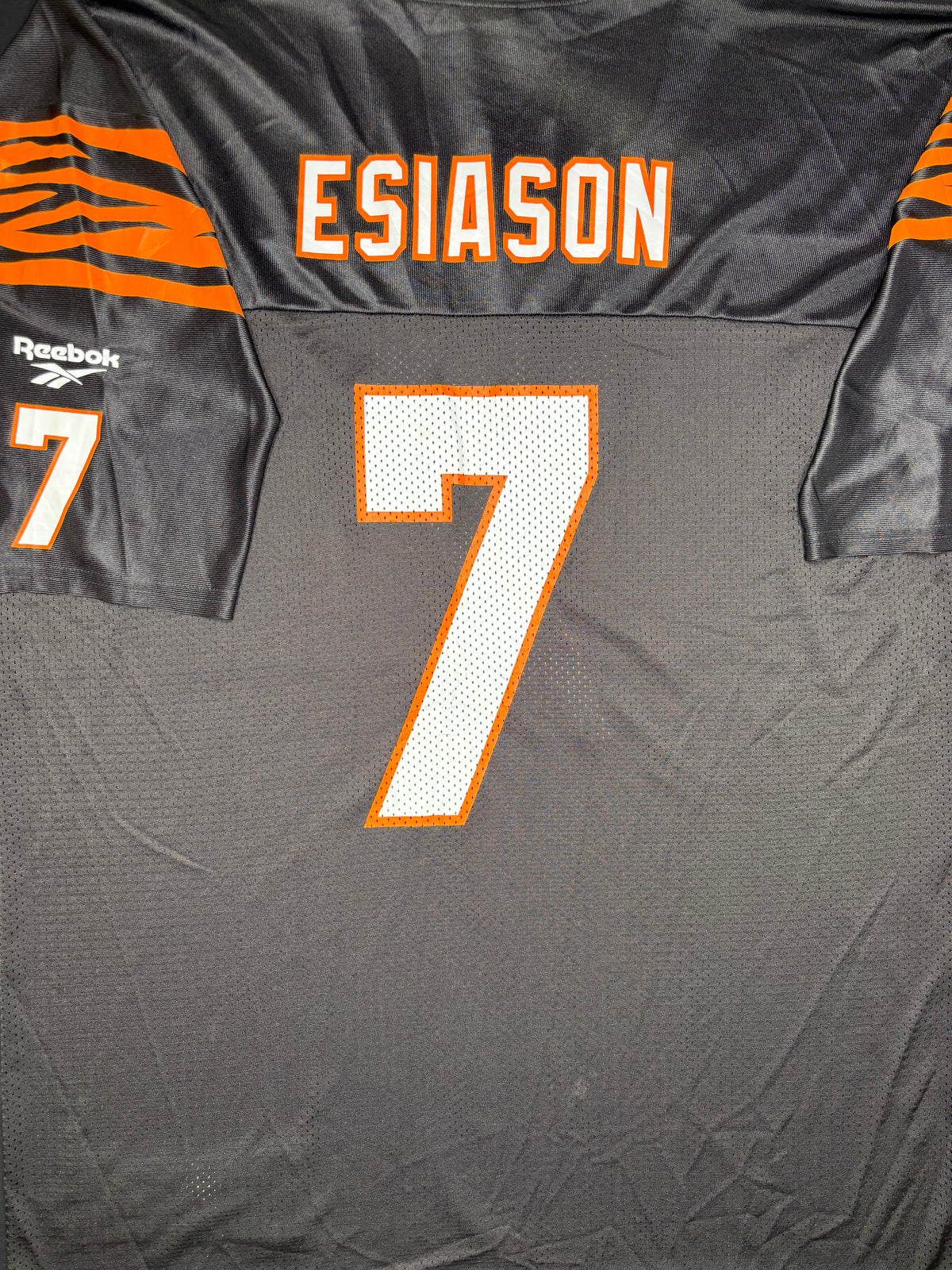 Cincinnati Bengals Boomer Esiason Reebok Throwbacks Football Jersey Size: XL