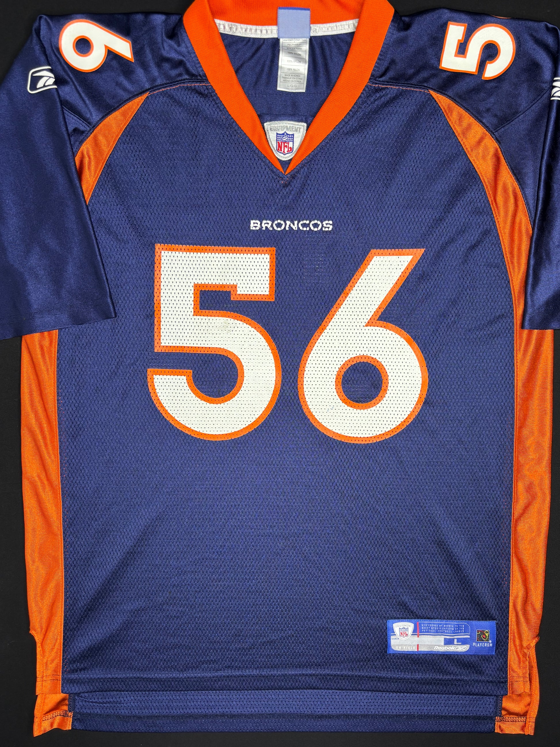 Denver Broncos Al Wilson Reebok Football Jersey Size: Large