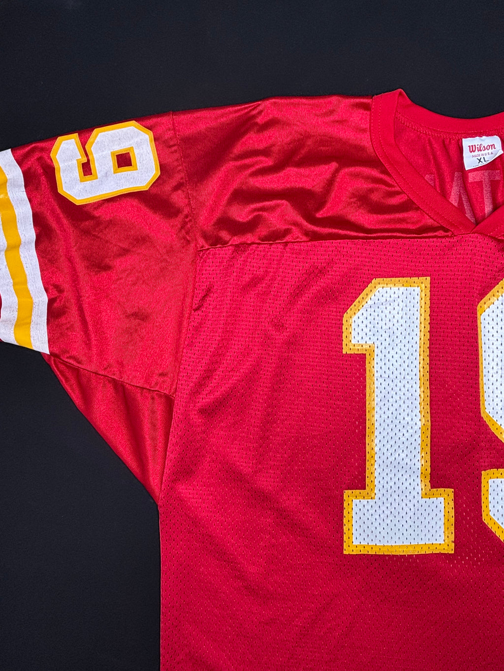 Kansas City Chiefs Joe Montana Wilson Football Jersey Size: XL