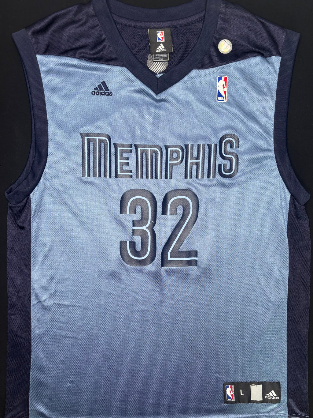 Memphis Grizzlies OJ Mayo Adidas Basketball Jersey Size: Large