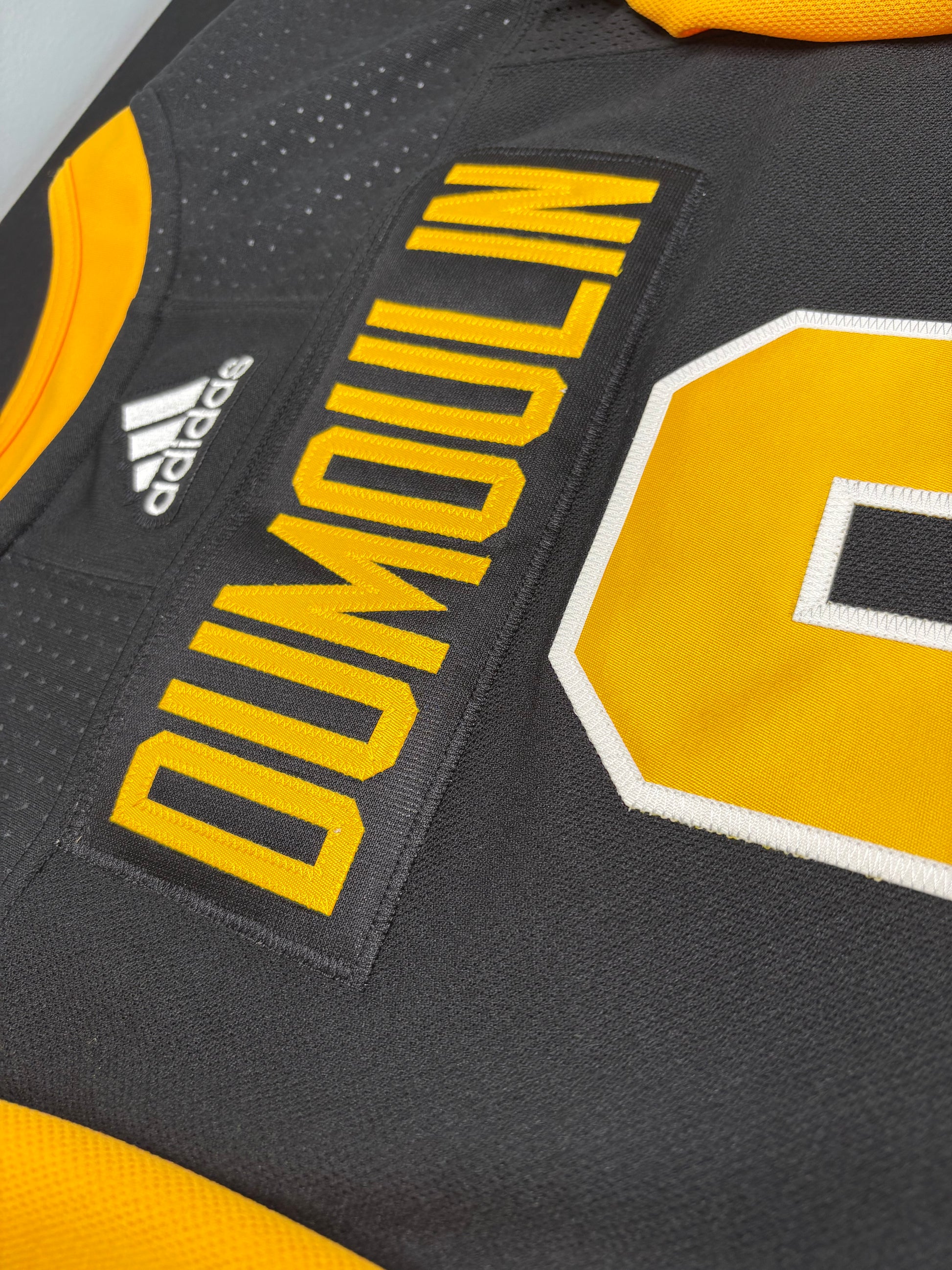 NWT Pittsburgh Penguins Brian Dumoulin Authentic Adidas Hockey Jersey Size: 46