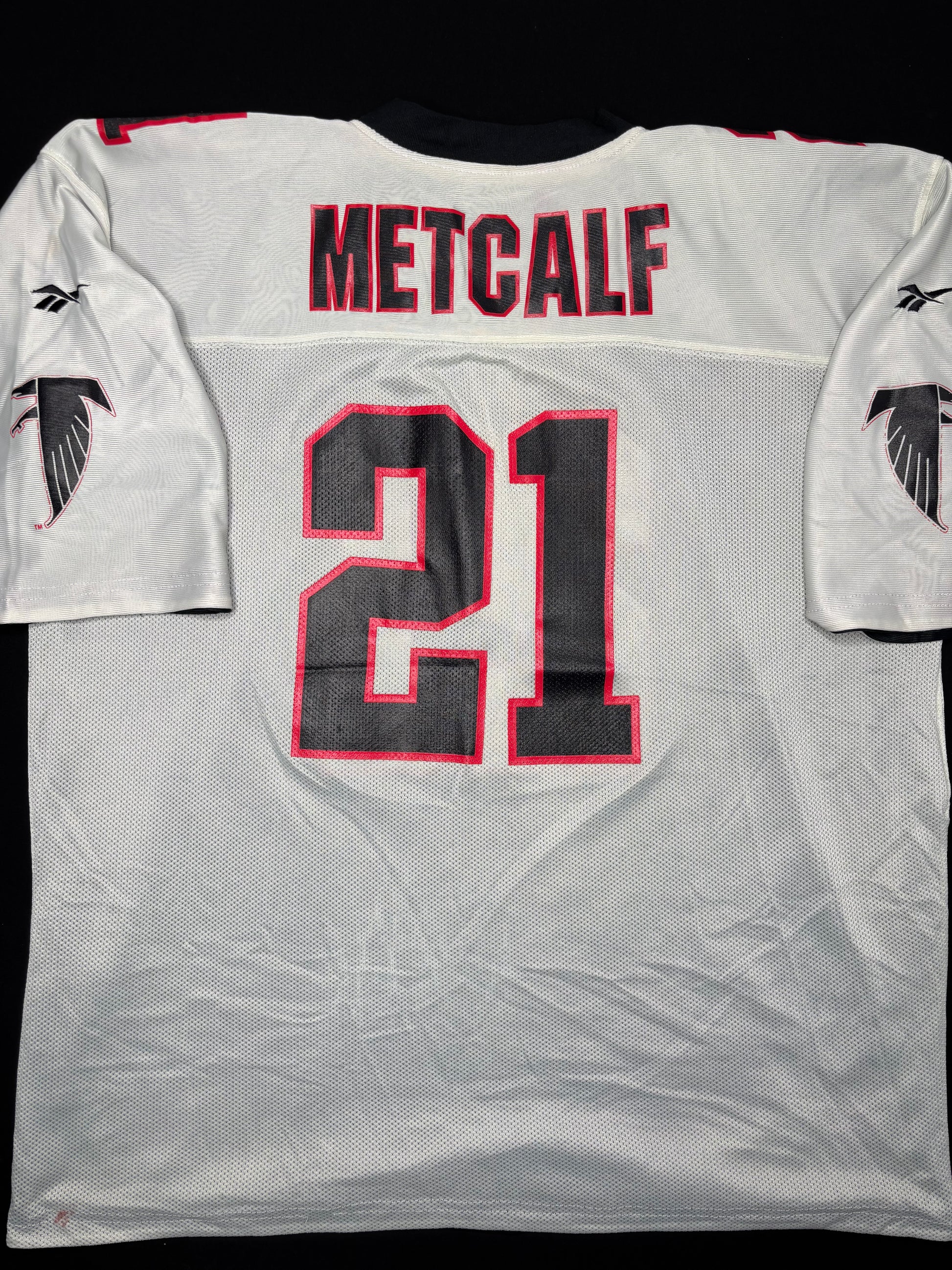 Atlanta Falcons Eric Metcalf Reebok Reversible Football Jersey Size: 54