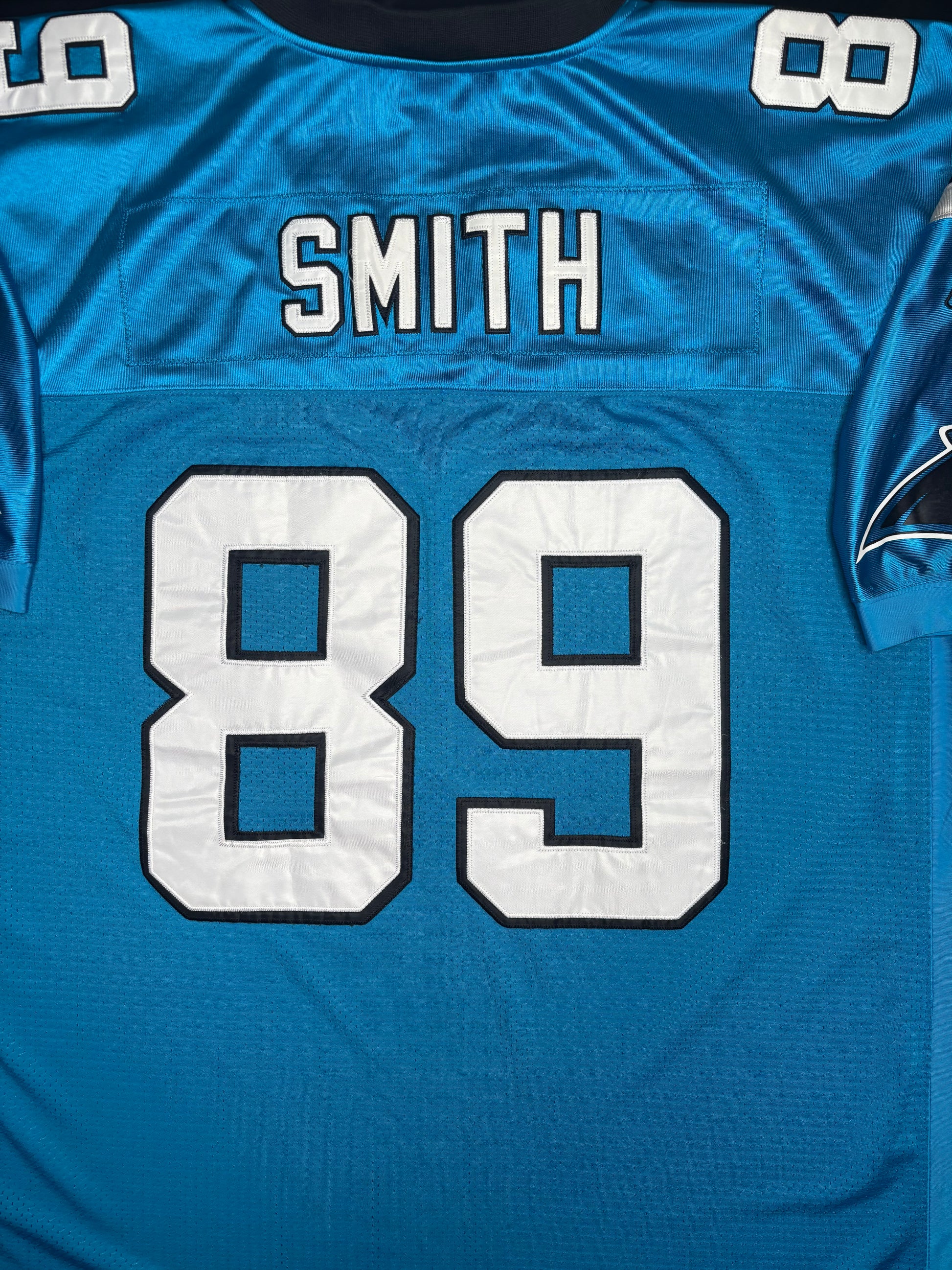 Carolina Panthers Steve Smith Authentic Reebok Football Jersey Size: 60