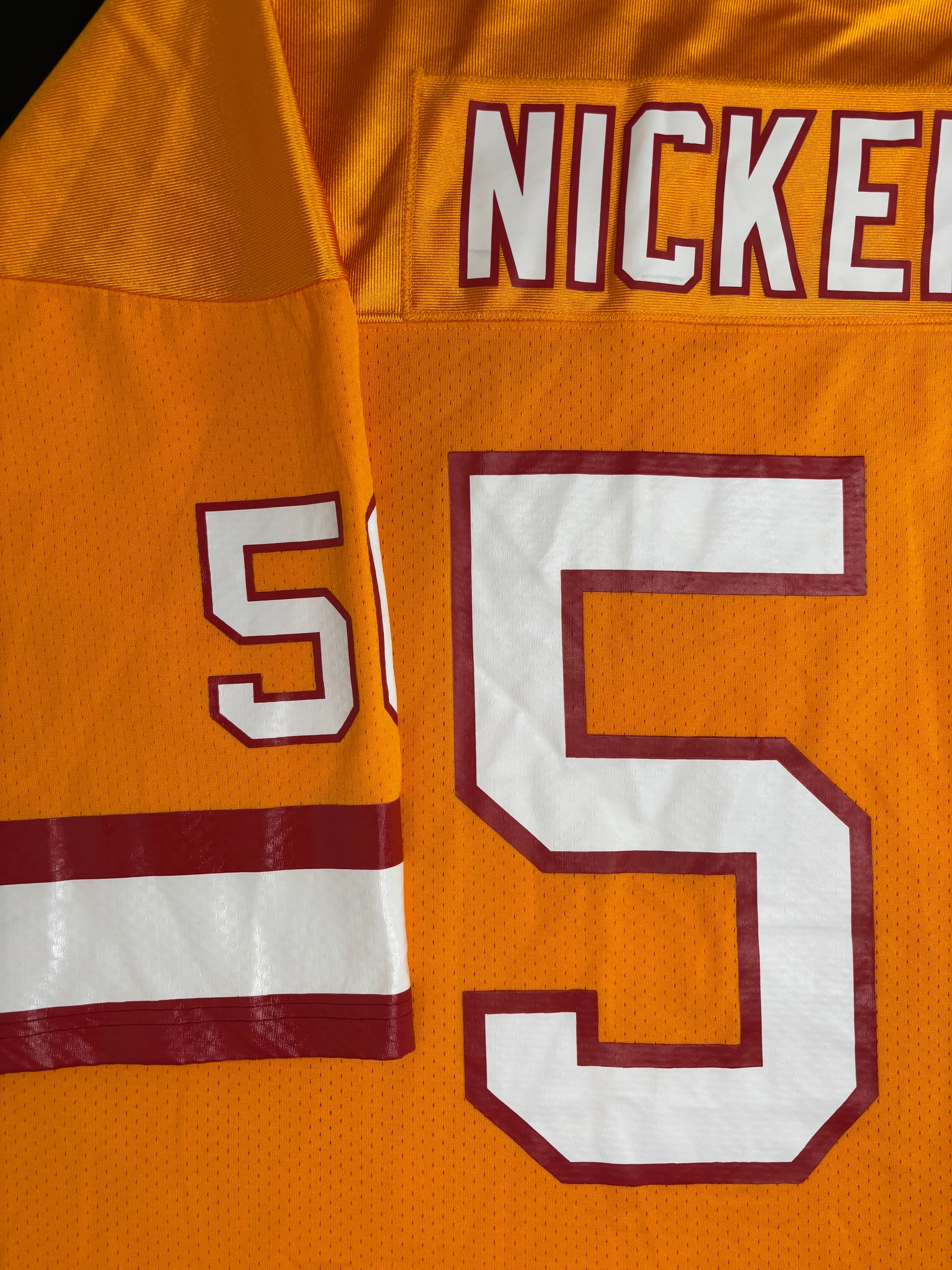 Tampa Bay Buccaneers Hardy Nickerson Authentic Mitchell & Ness Football Jersey Size: 5XL