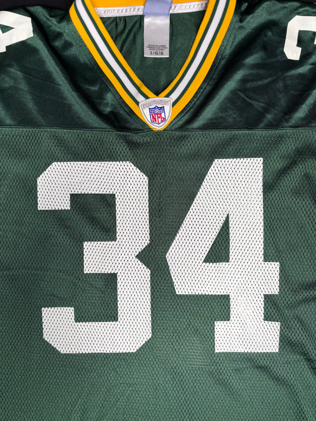 Green Bay Packers Mike McKenzie Reebok Football Jersey Size: Large