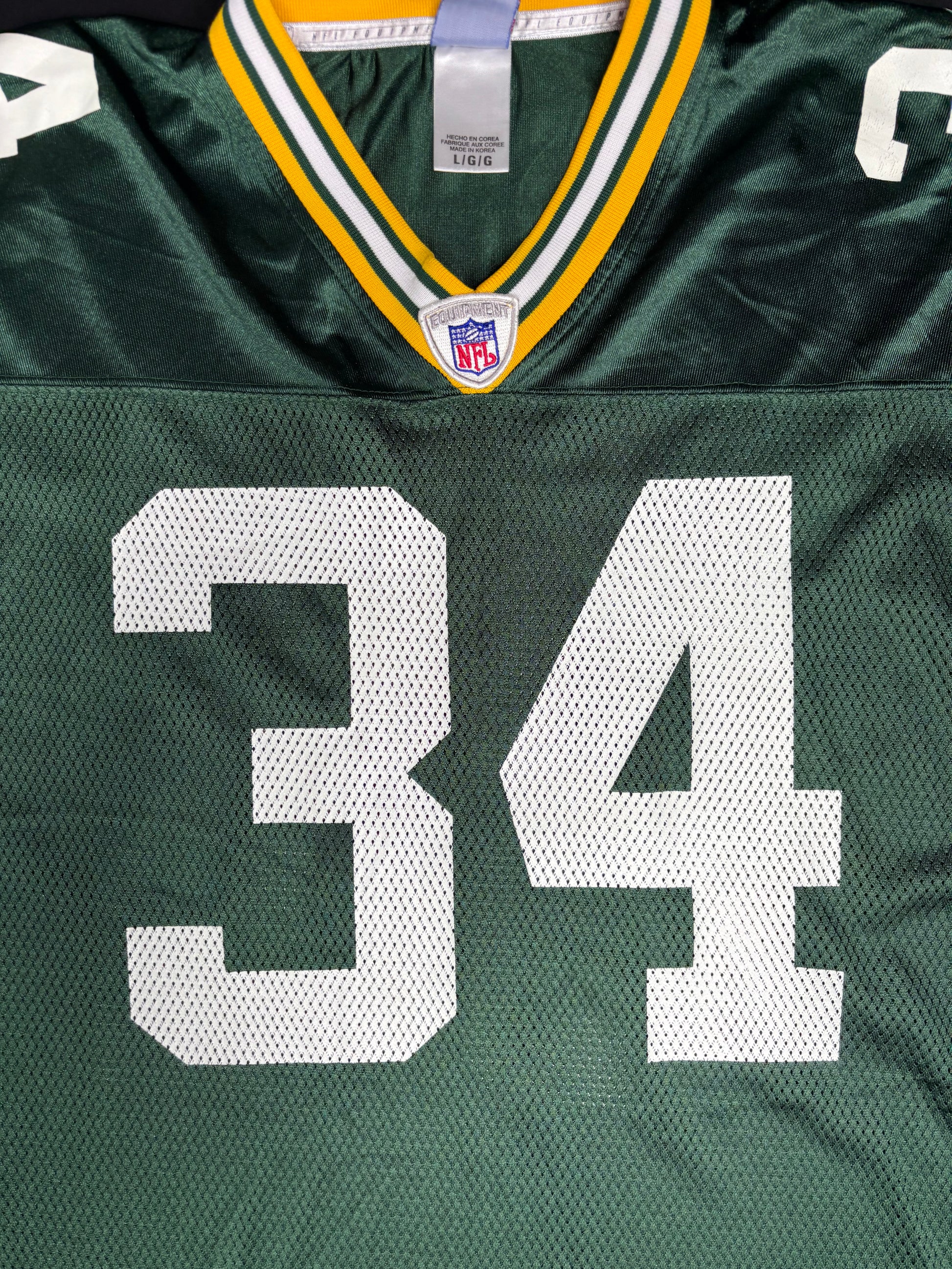 Green Bay Packers Mike McKenzie Reebok Football Jersey Size: Large