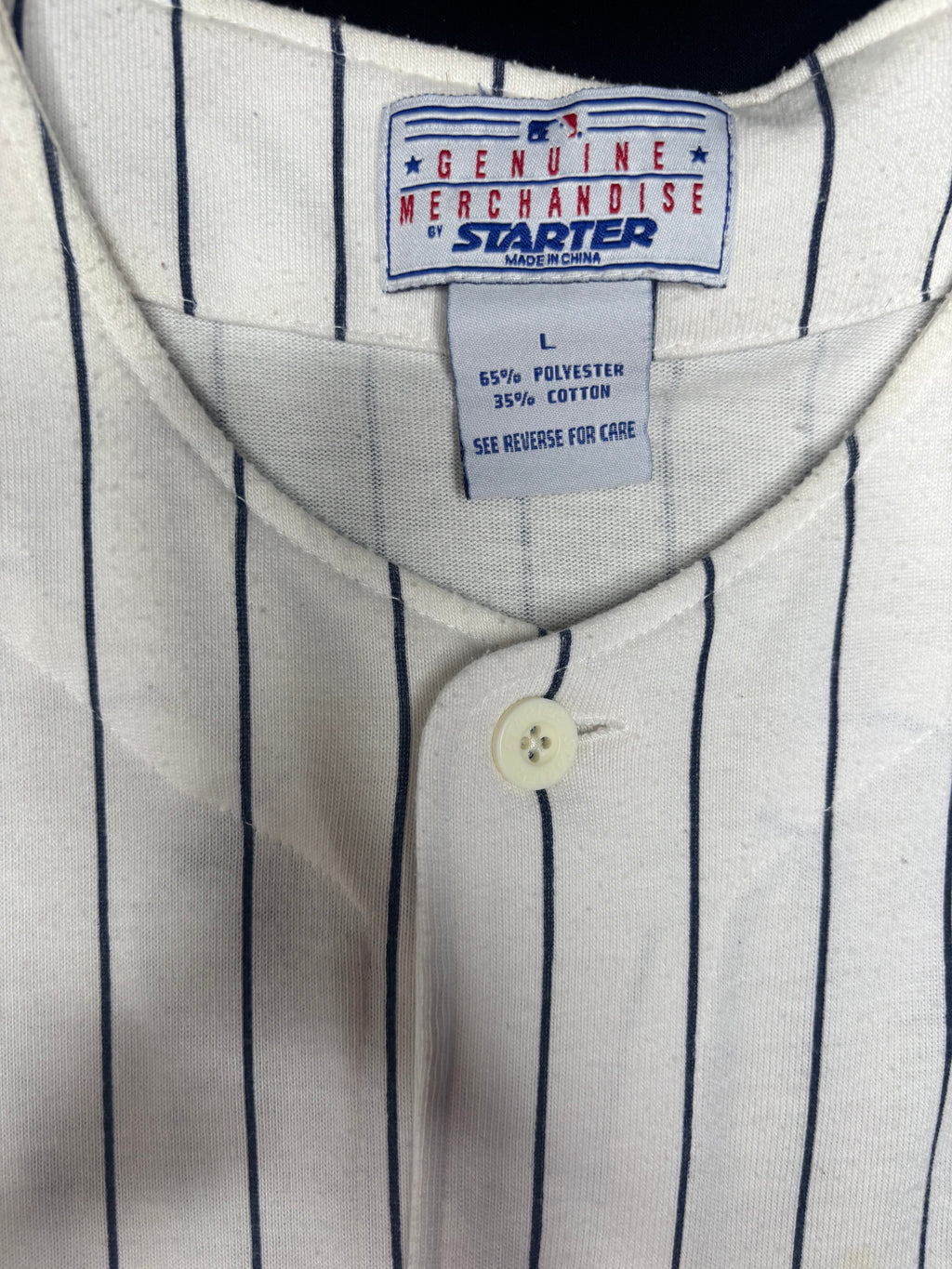 Vintage New York Yankees Lou Gehrig Starter Baseball Jersey Size: Large