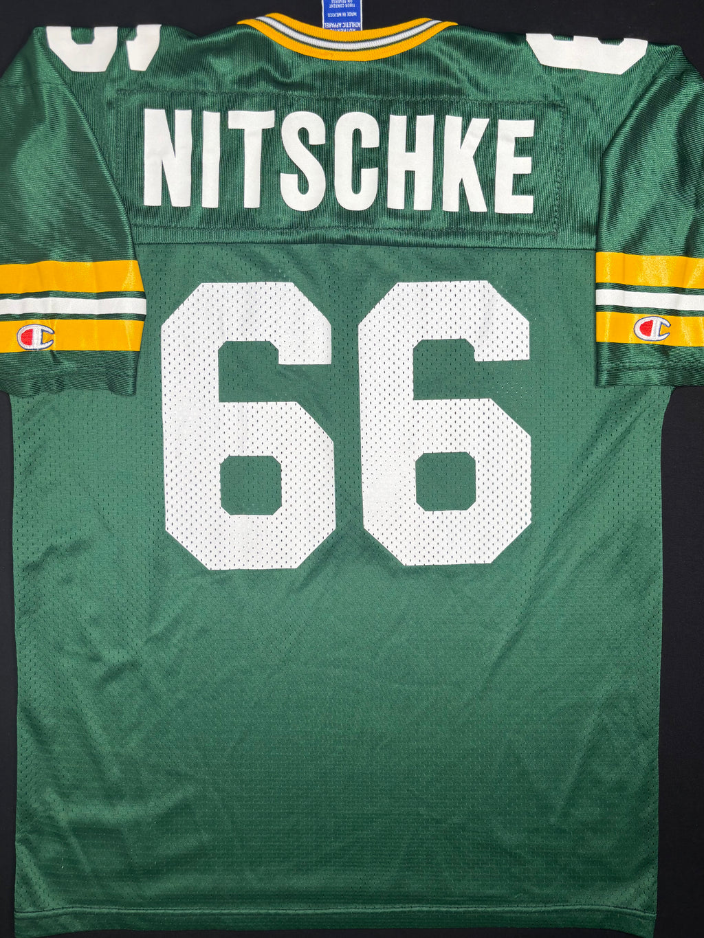 Green Bay Packers Ray Nitschke Champion Football Jersey Size: 44