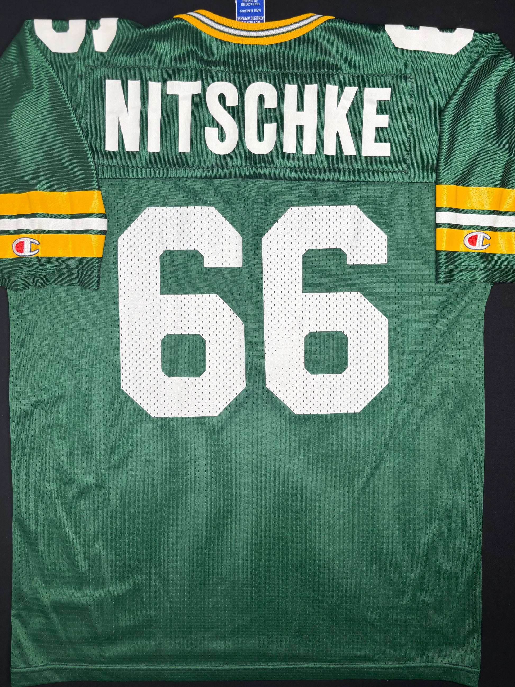 Green Bay Packers Ray Nitschke Champion Football Jersey Size: 44