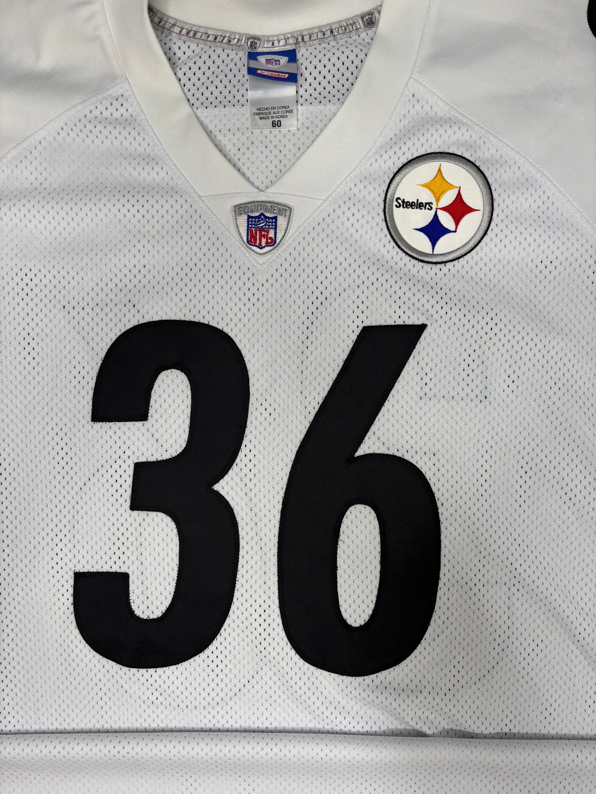 Pittsburgh Steelers Jerome Bettis Reebok Authentic Football Jersey Size: 60