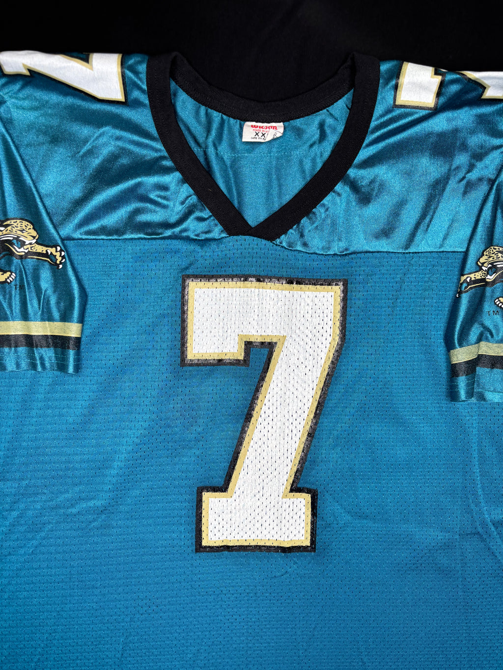 Jacksonville Jaguars Steve Beuerlein Wilson Football Jersey Size: XXL