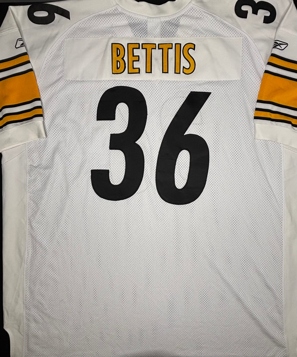 Pittsburgh Steelers Jerome Bettis Reebok Authentic Football Jersey Size: 60