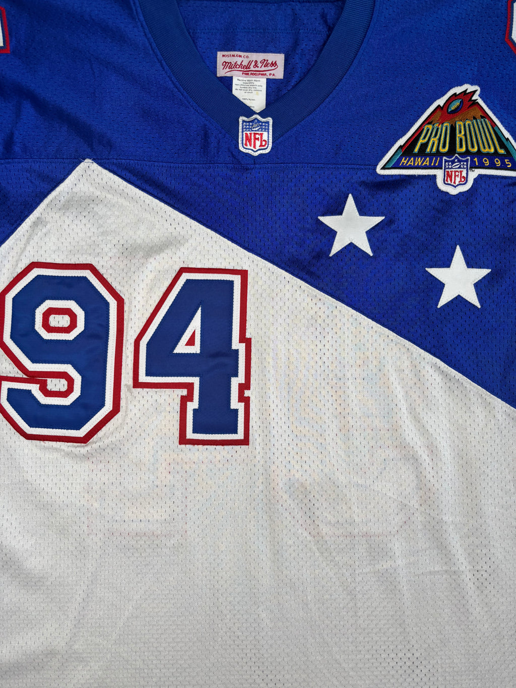 Dallas Cowboys Charles Haley 95’ Pro Bowl Authentic Mitchell & Ness Football Jersey Size: 60