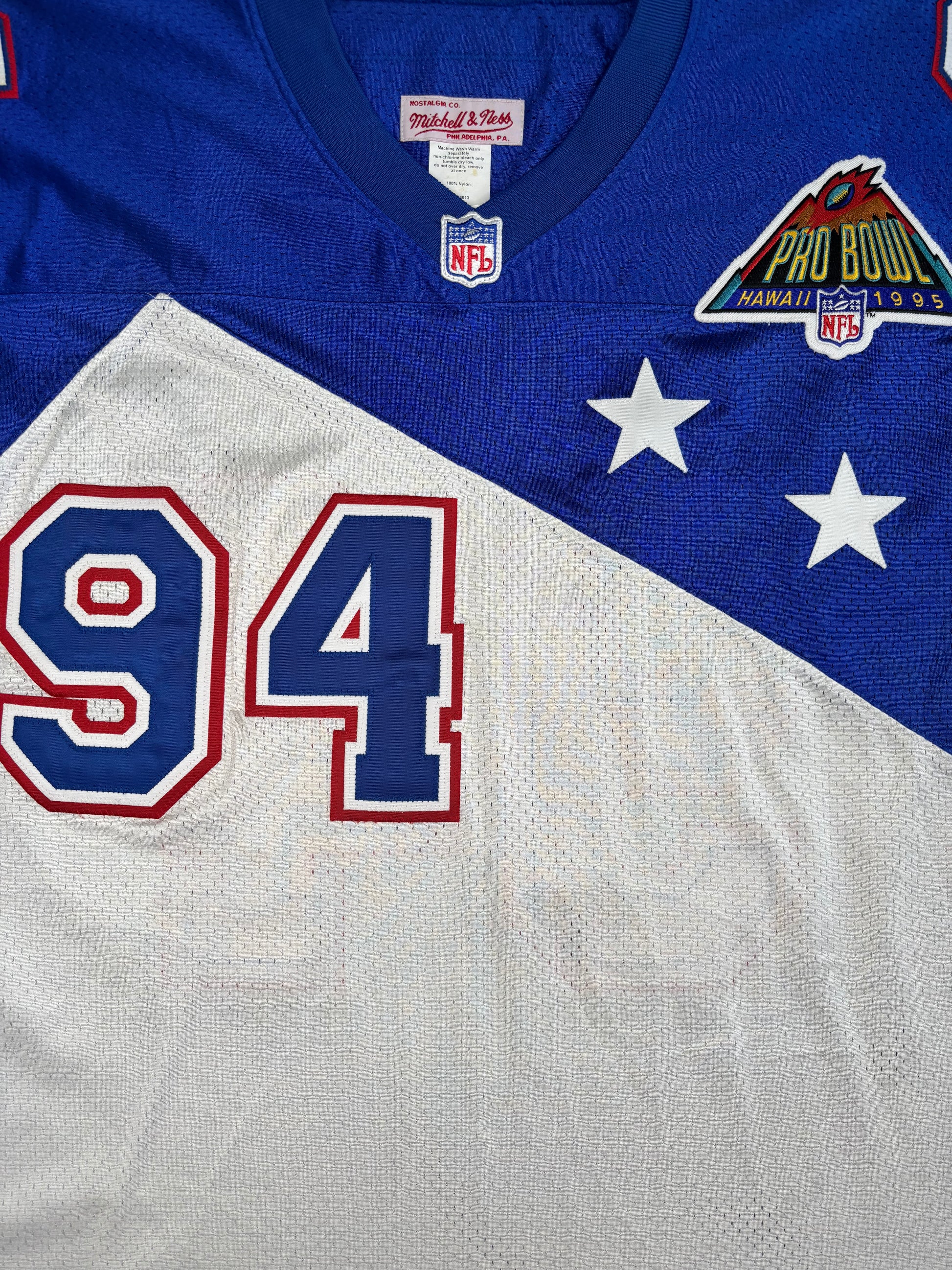 Dallas Cowboys Charles Haley 95’ Pro Bowl Authentic Mitchell & Ness Football Jersey Size: 60