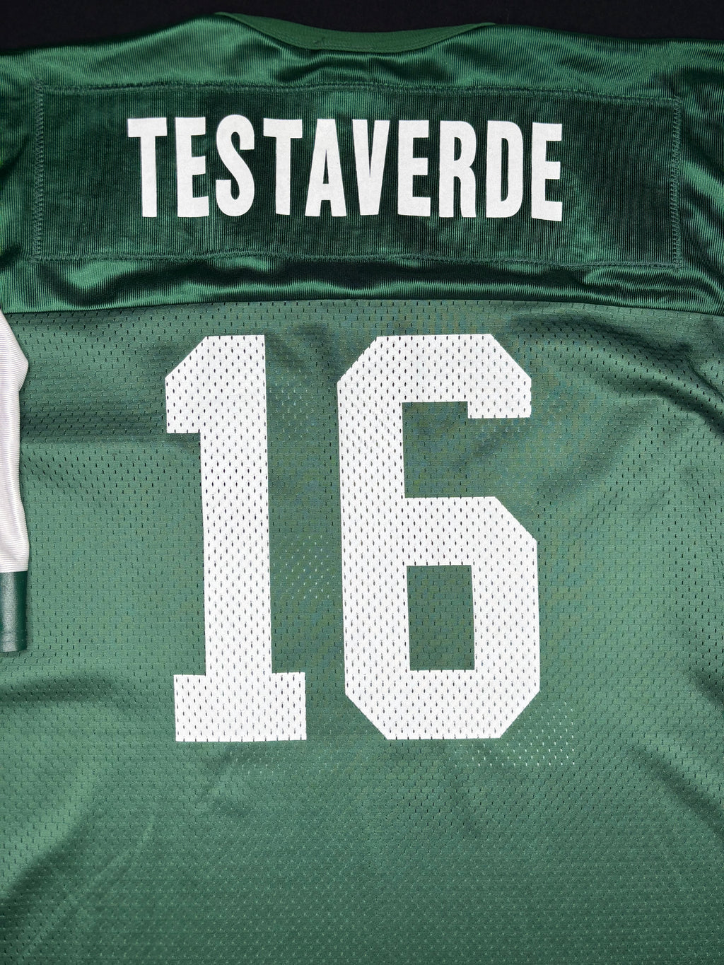 New York Jets Vinny Testaverde Champion Football Jersey Size: 52