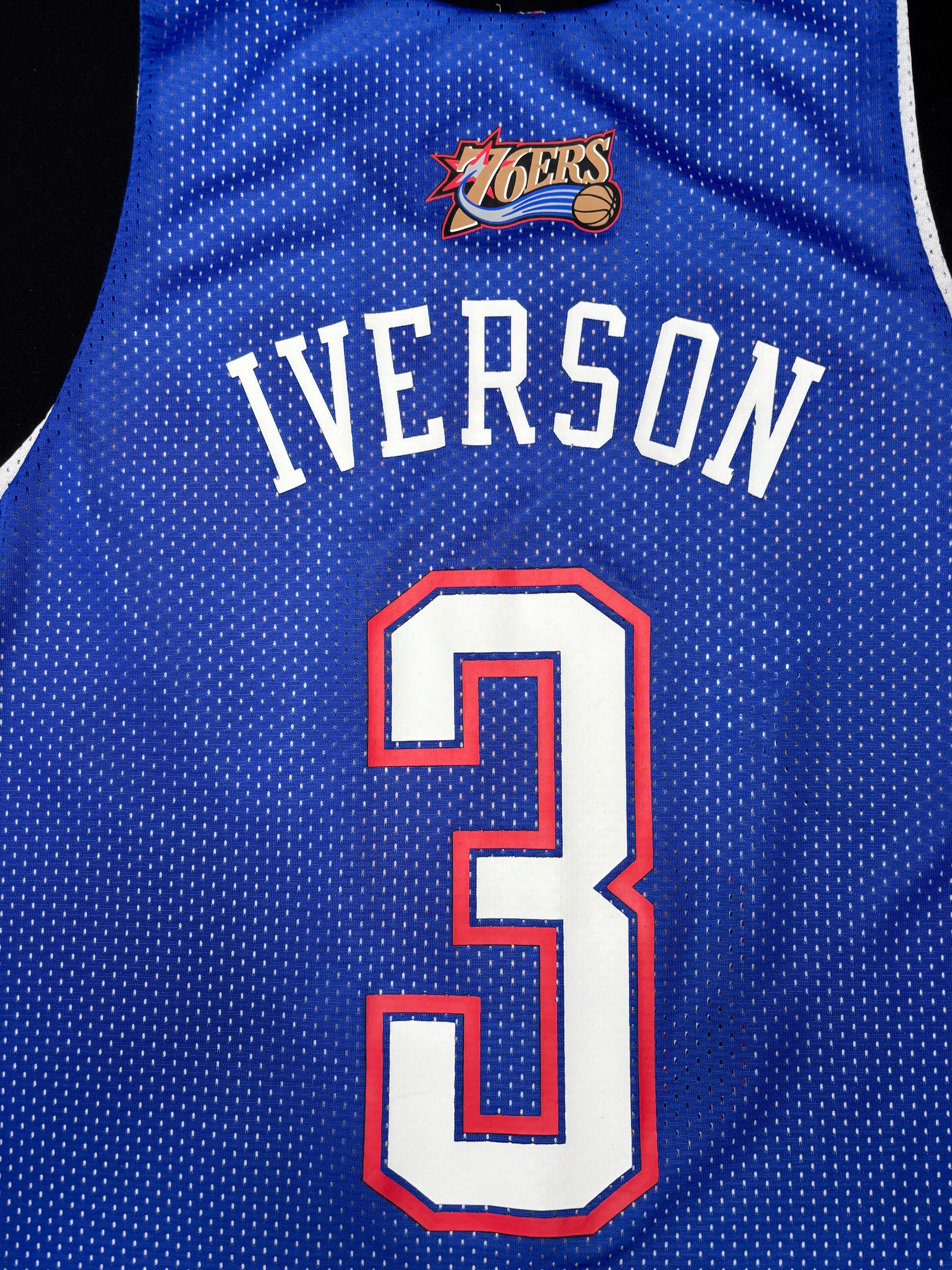 Philadelphia 76ers Allen Iverson 04 All Star/Practice Reversible Jersey Size: Large