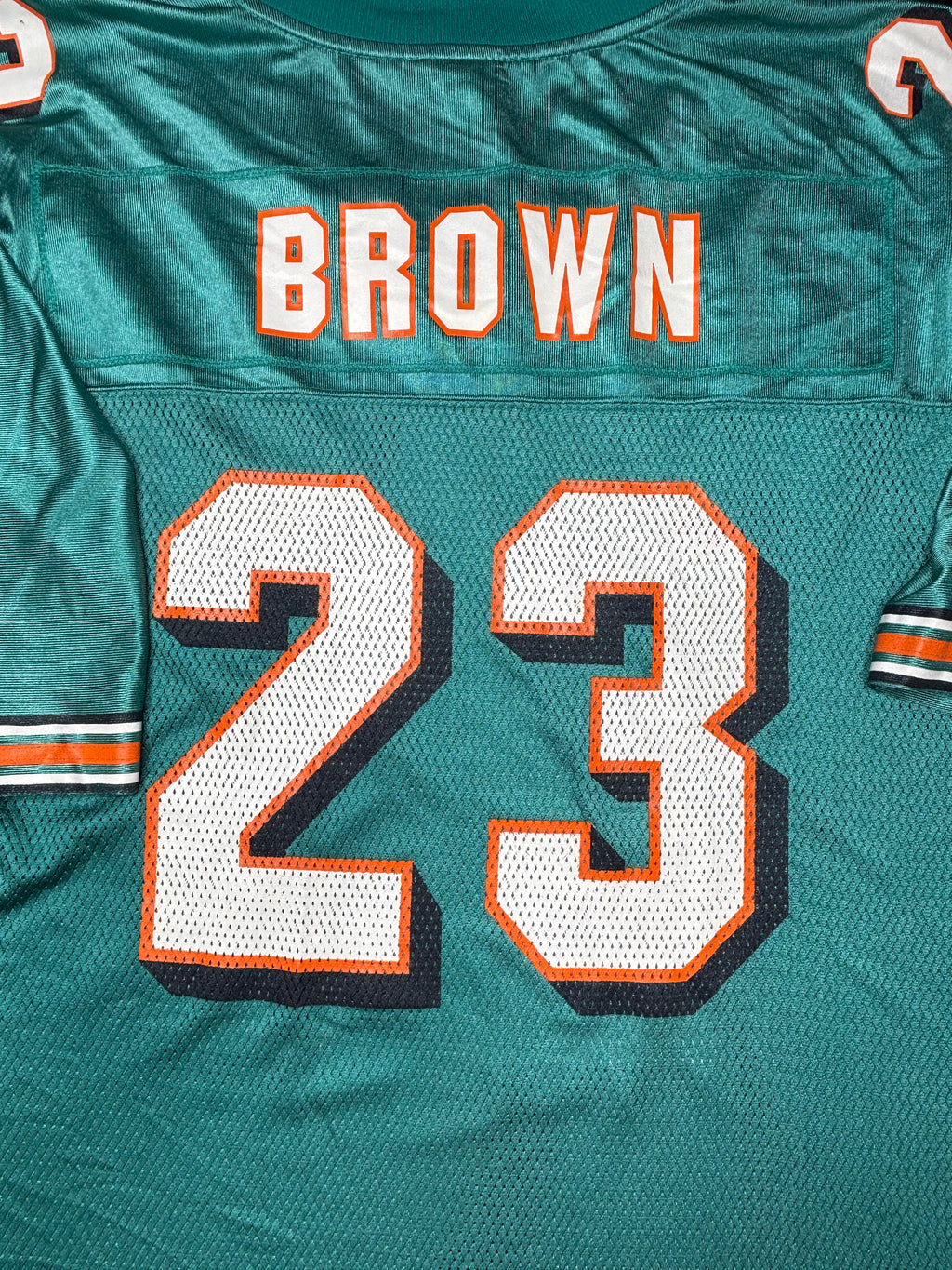 Miami Dolphins Ronnie Brown Reebok Football Jersey Size: XXL