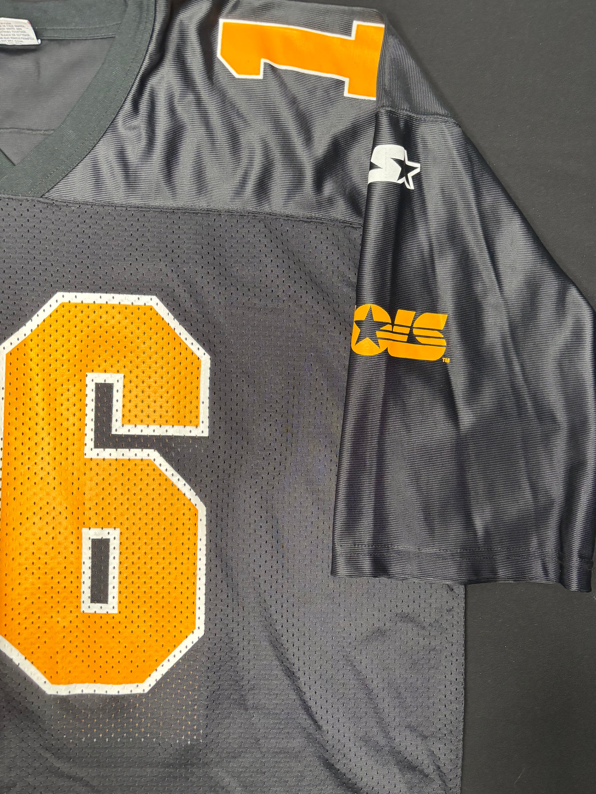 Vintage Tennessee Volunteers Peyton Manning Alt Black Starter Football Jersey Size: 52