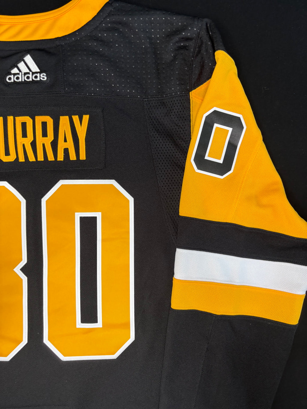 NWT Pittsburgh Penguins Matt Murray Authentic Adidas Hockey Jersey Size: 46