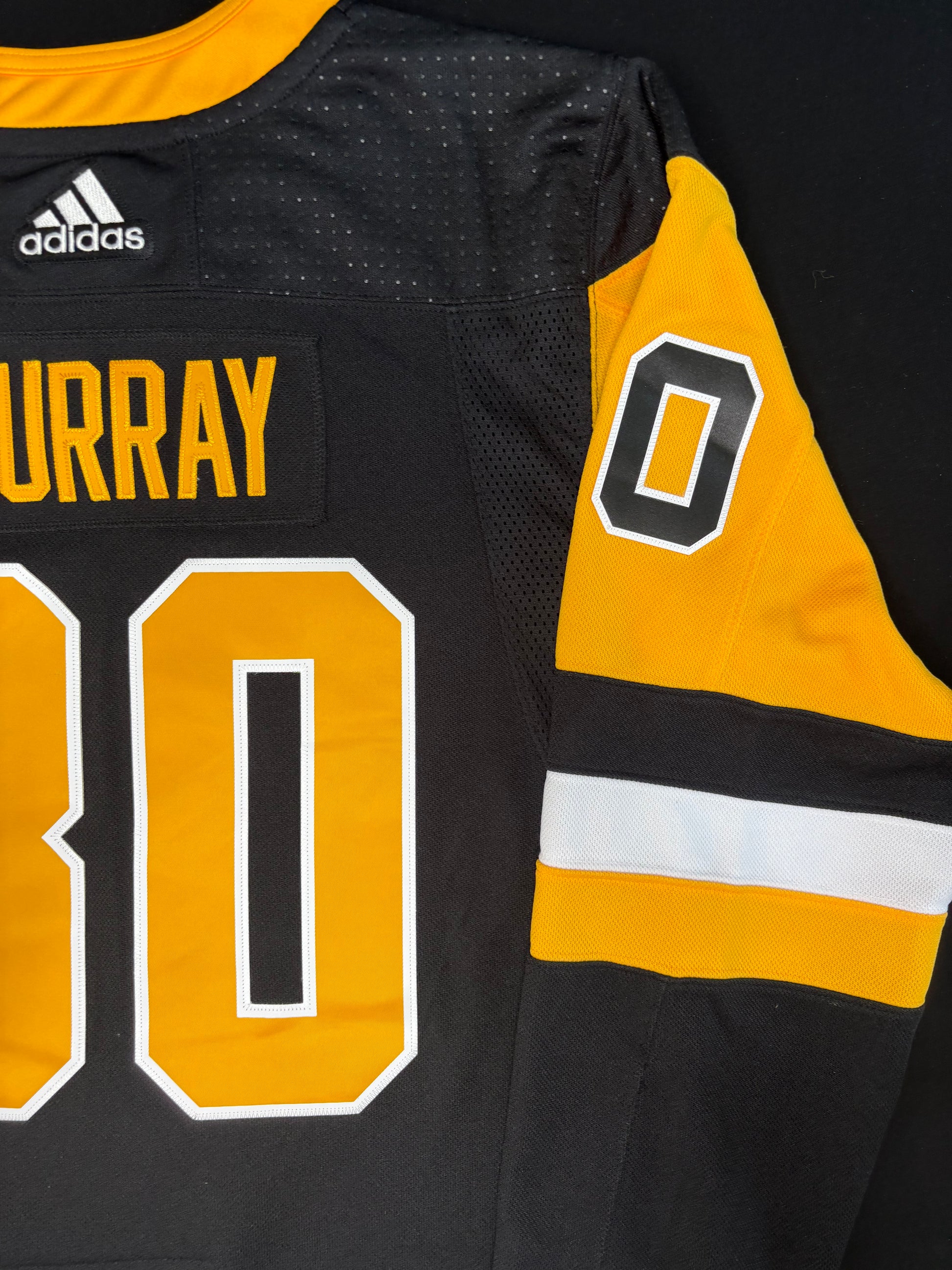 NWT Pittsburgh Penguins Matt Murray Authentic Adidas Hockey Jersey Size: 46