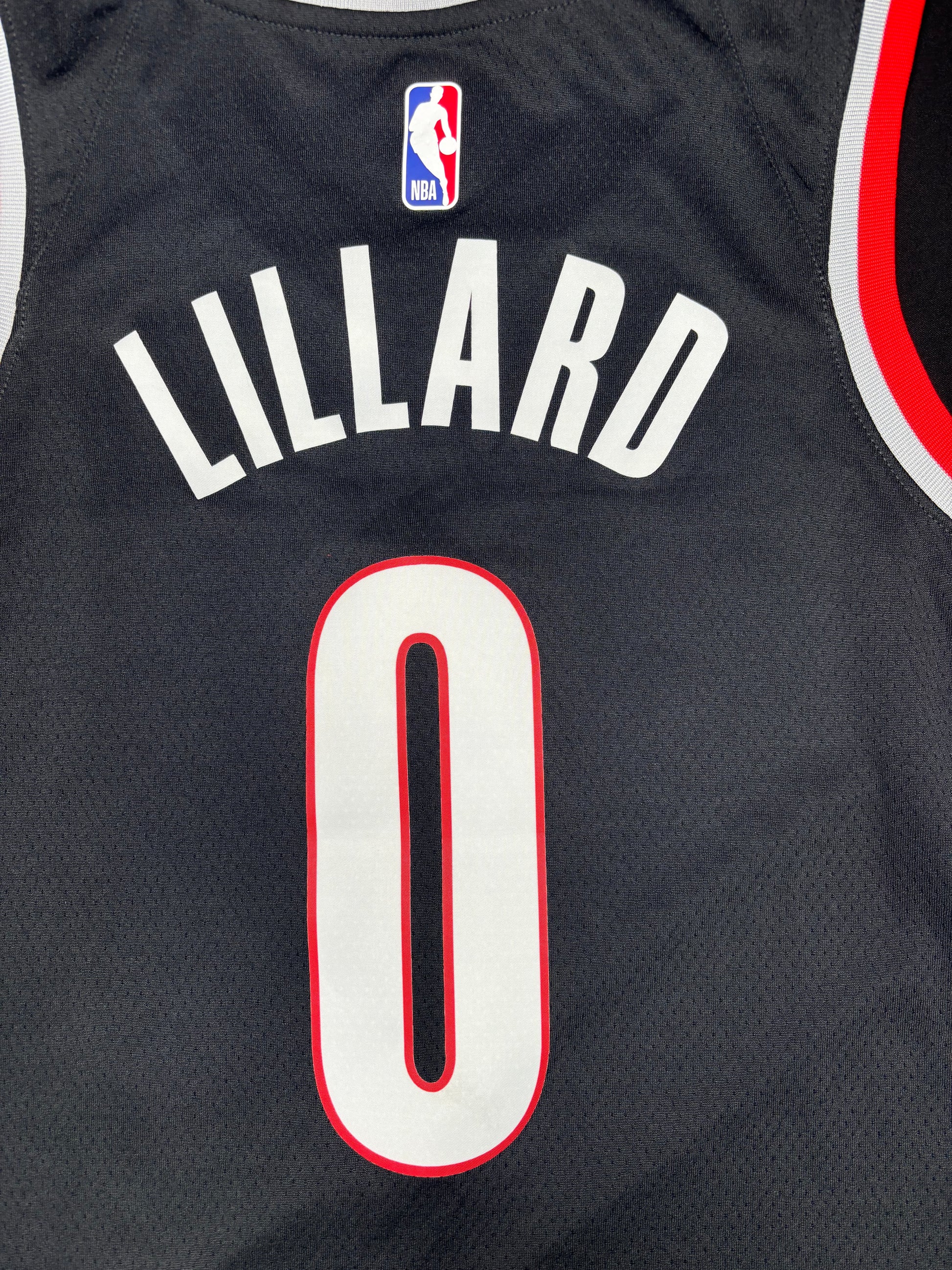 NWT Portland Trail Blazers Damian Lillard Nike Swingman Basketball Jersey Size: 44