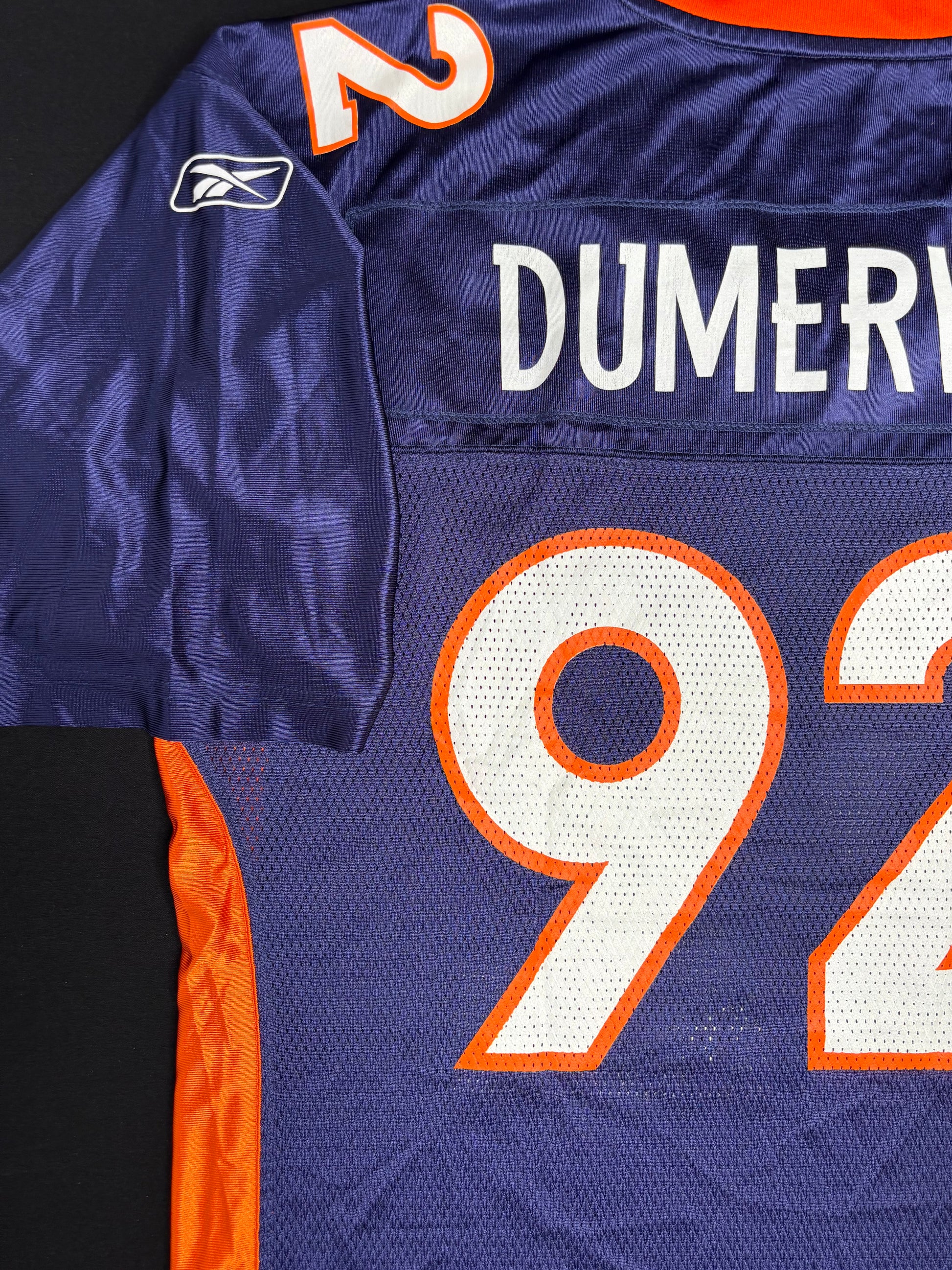 Denver Broncos Elvis Dumervil Reebok Football Jersey Size: Large