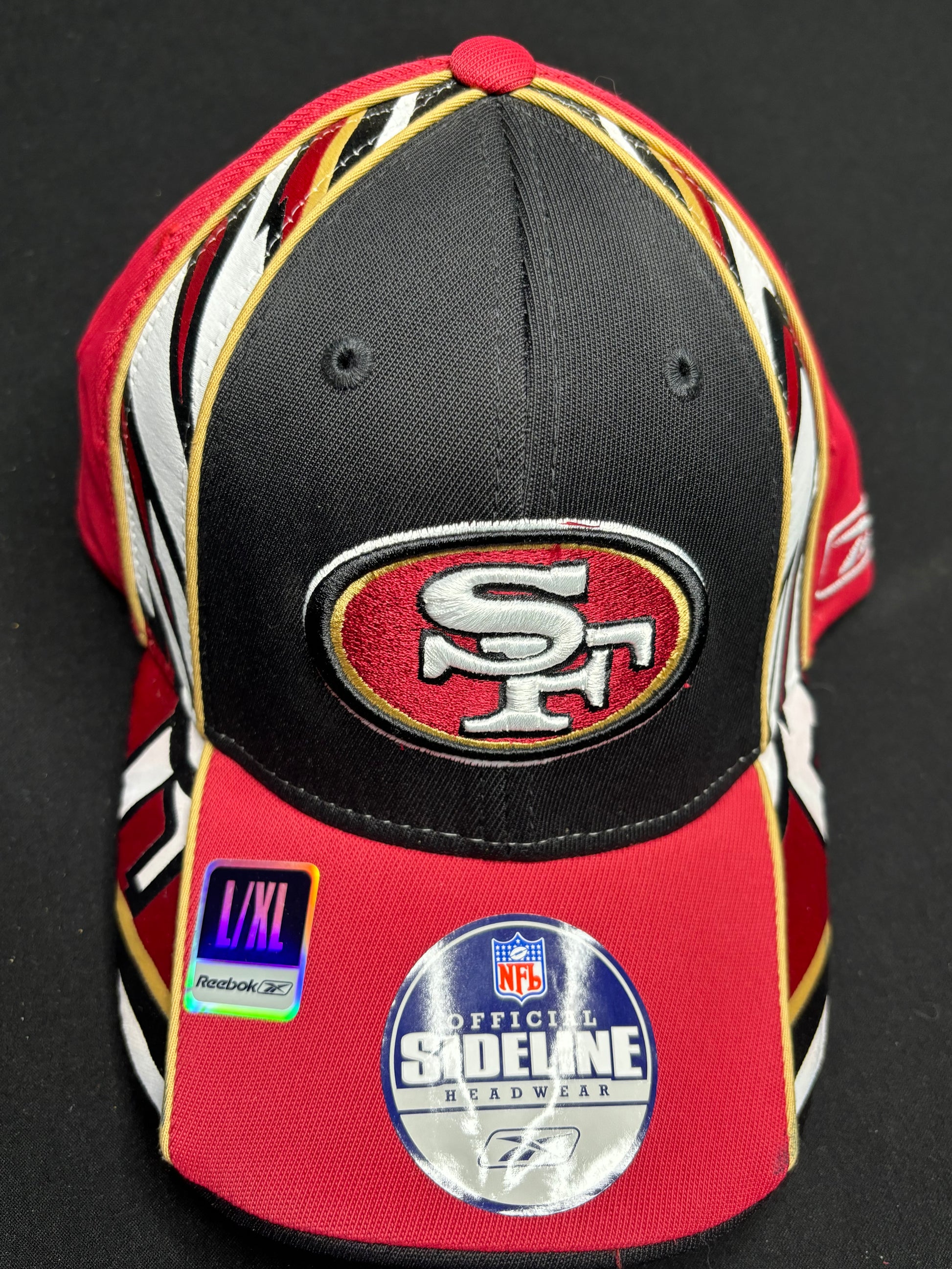 NWT San Francisco 49ers Reebok Flex Fit Hat