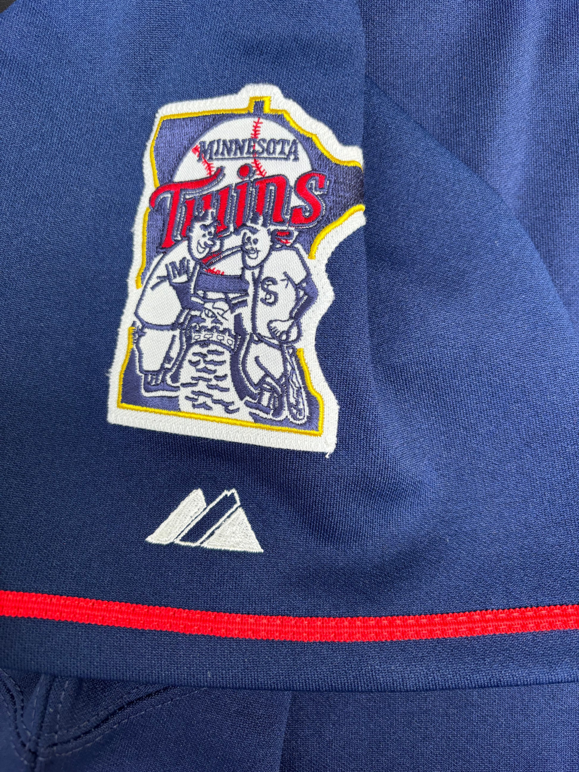 Minnesota Twins Joe Mauer Authentic Majestic Baseball Jersey Size: 60