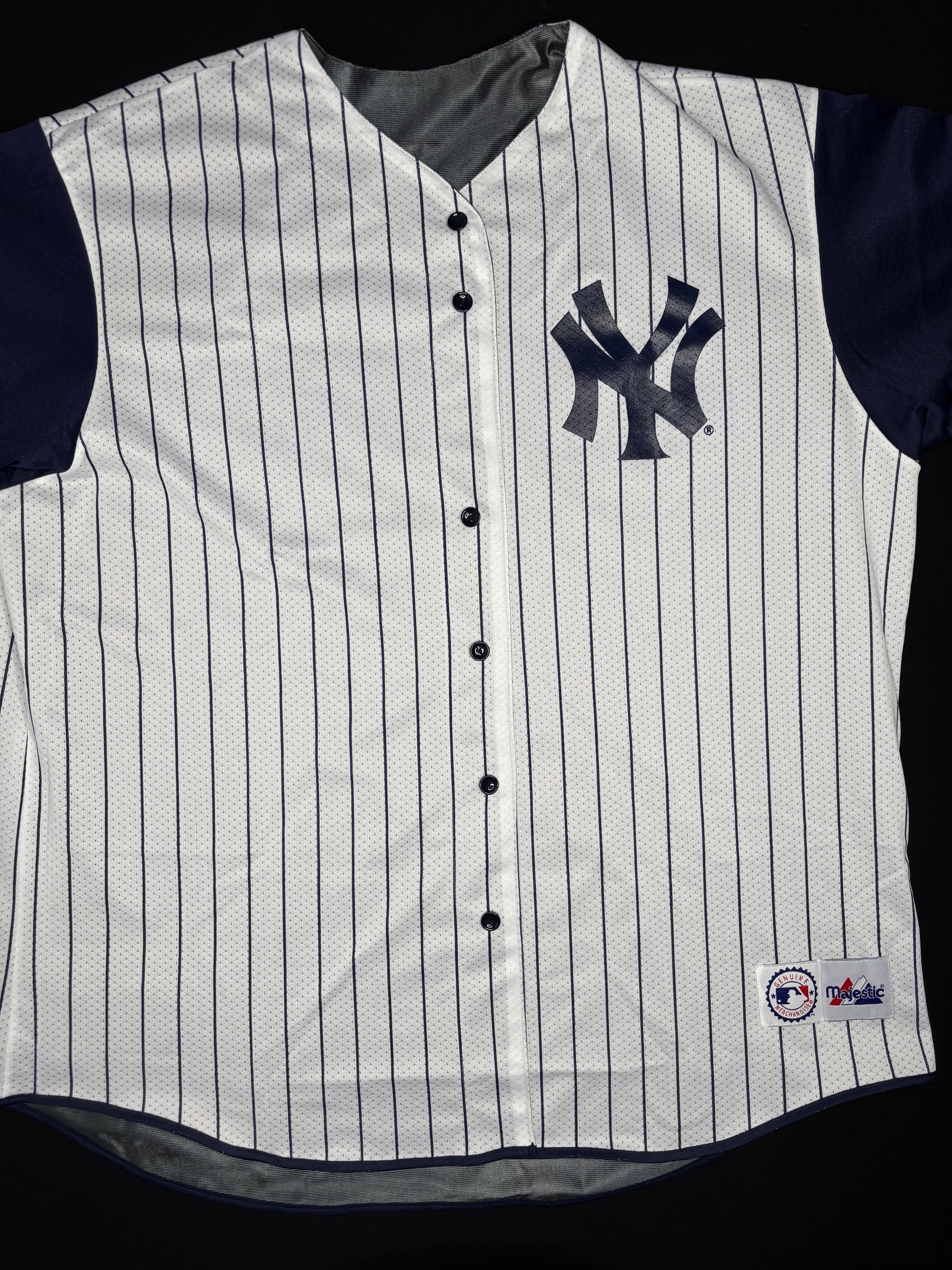 New York Yankees Reversible Majestic Baseball Jersey Size: XXL