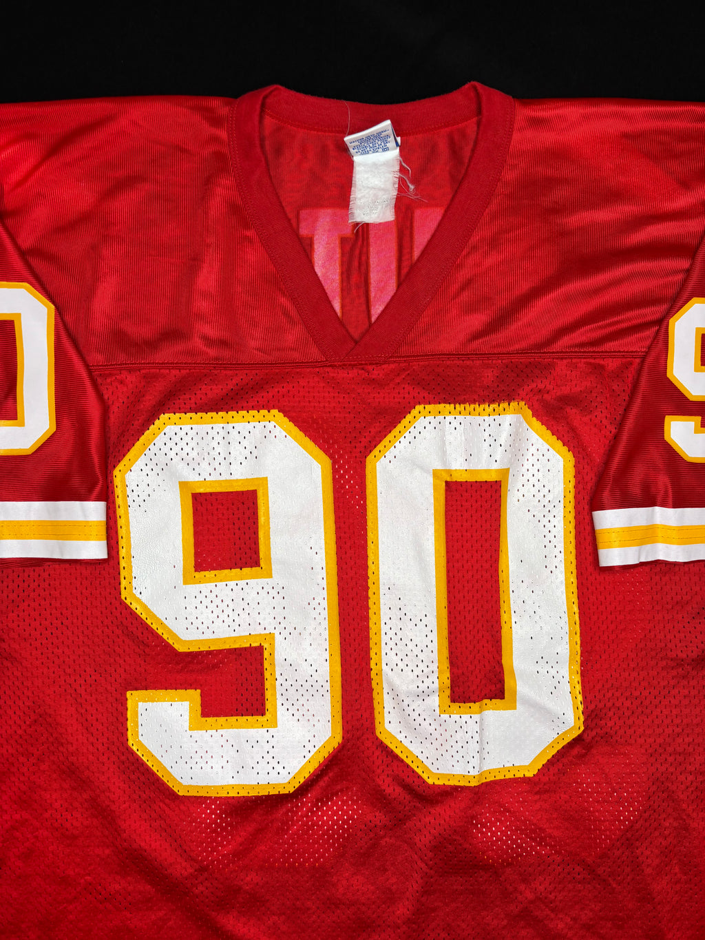 Kansas City Chiefs Neil Smith Russell Athletic Football Jersey Size: 48