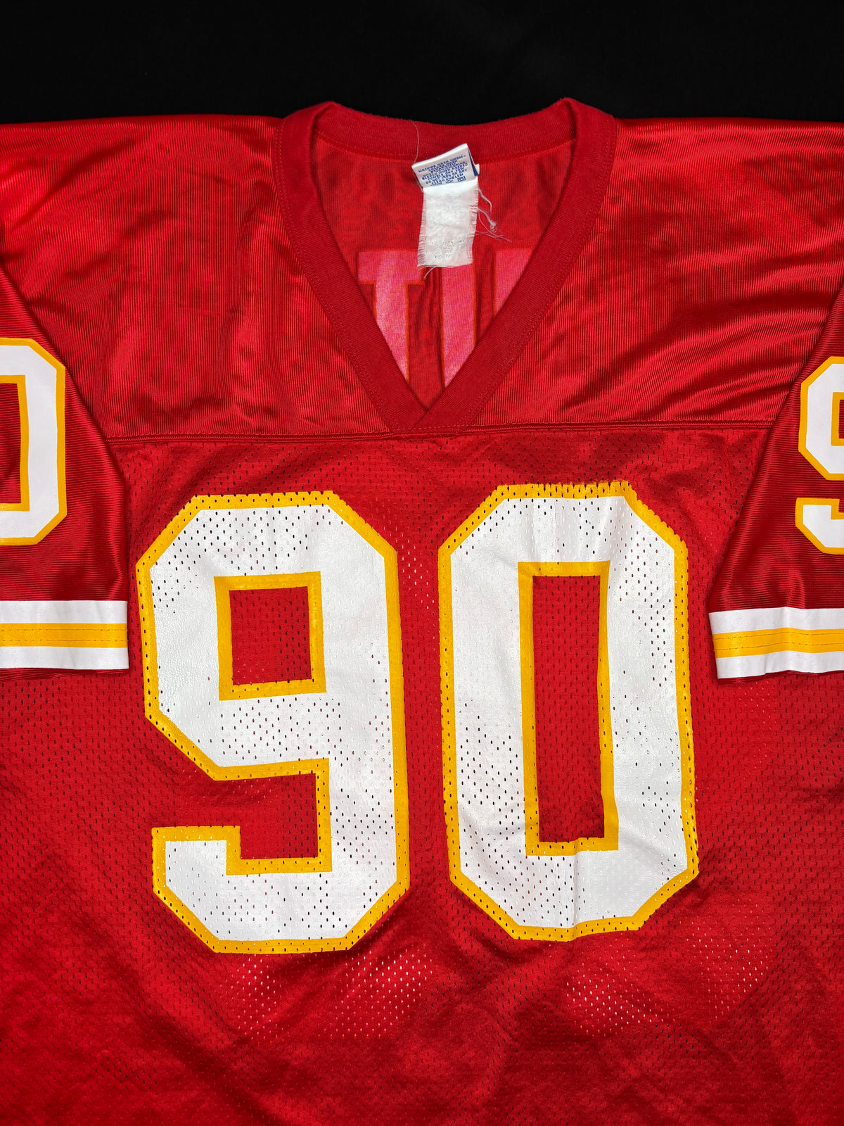Kansas City Chiefs Neil Smith Russell Athletic Football Jersey Size: 48