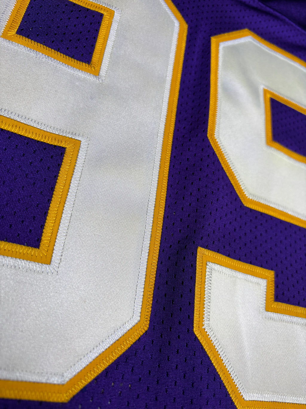 Minnesota Vikings Erasmus James Autographed Authentic Reebok Football Jersey Size: 52