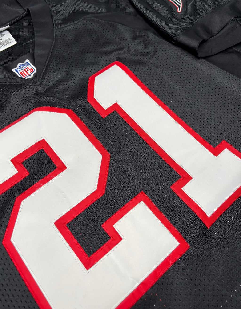 Atlanta Falcons Deion Sanders Reebok Authentic Football Jersey Size: 54