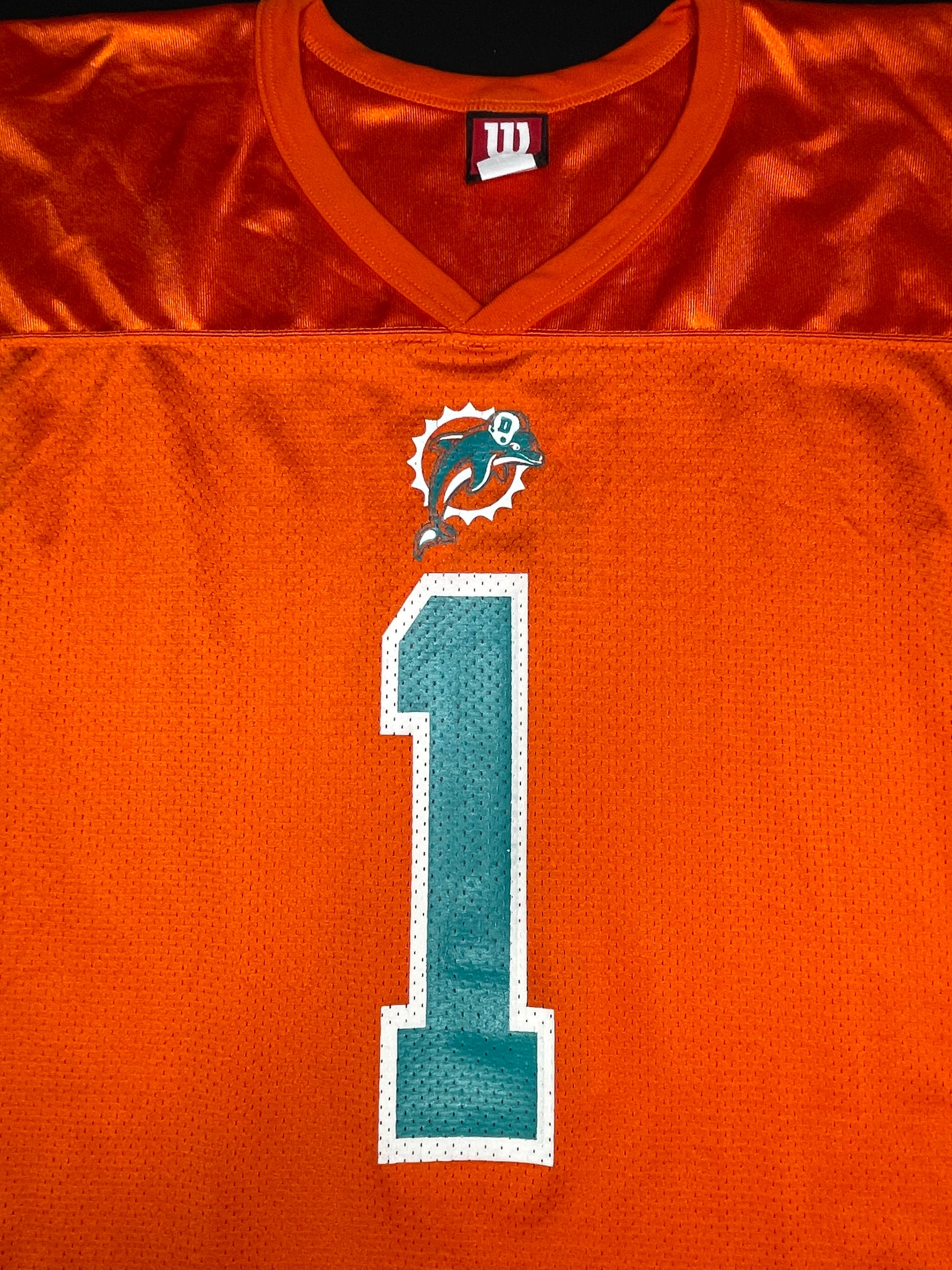 Vintage Miami Dolphins Tua Tagovailoa Custom Wilson Football Jersey Size: Medium