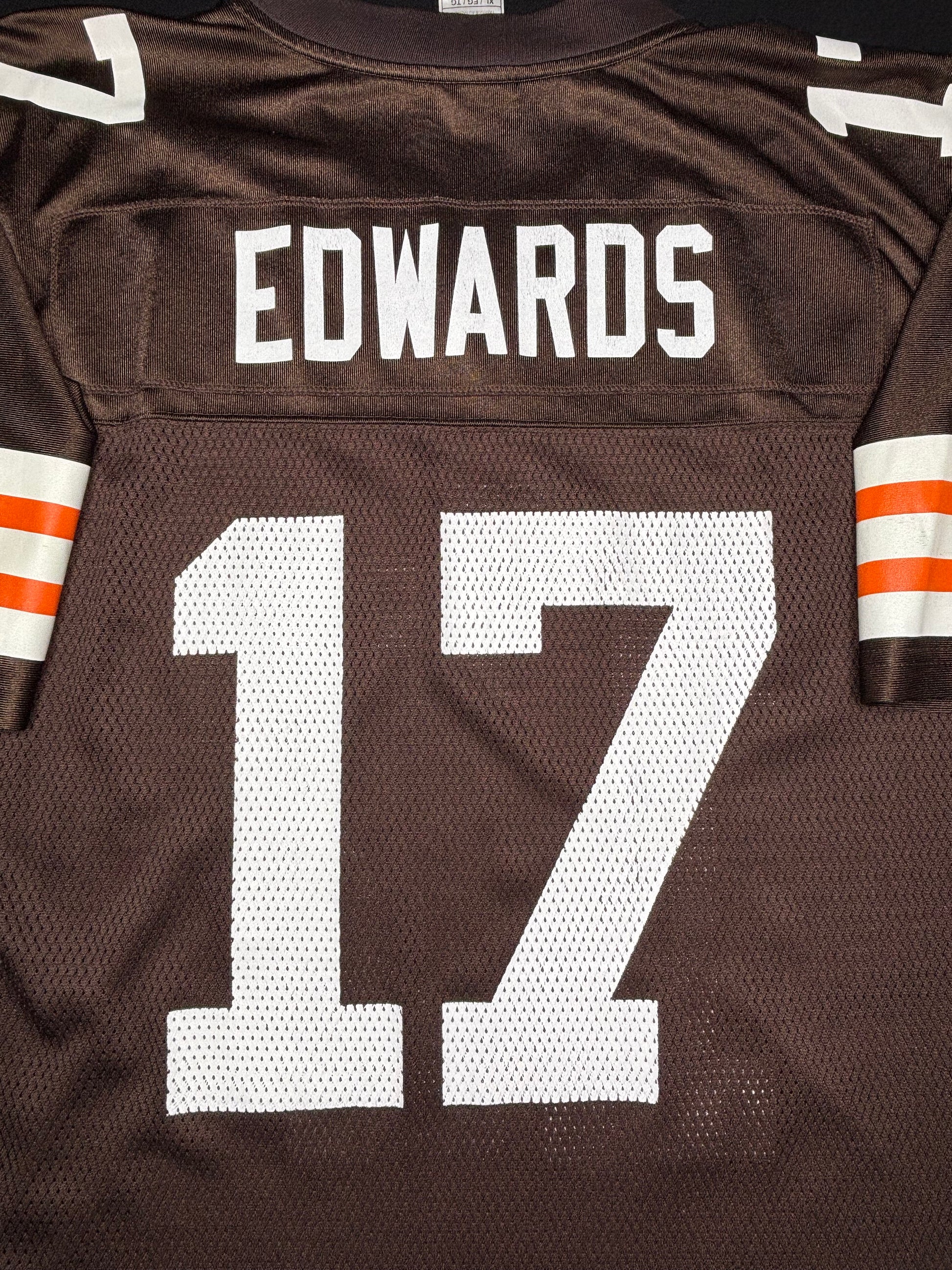 Cleveland Browns Braylon Edward’s Reebok Football Jersey Size: XL