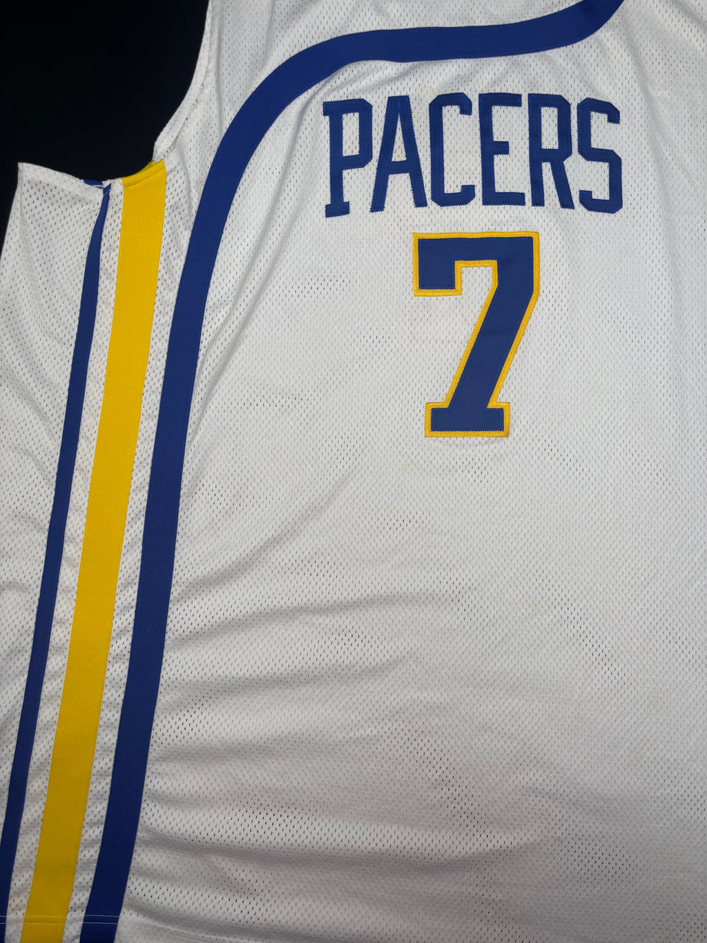 Indiana Pacers Jermaine O'Neal Authentic Reebok Basketball Jersey Size: 60