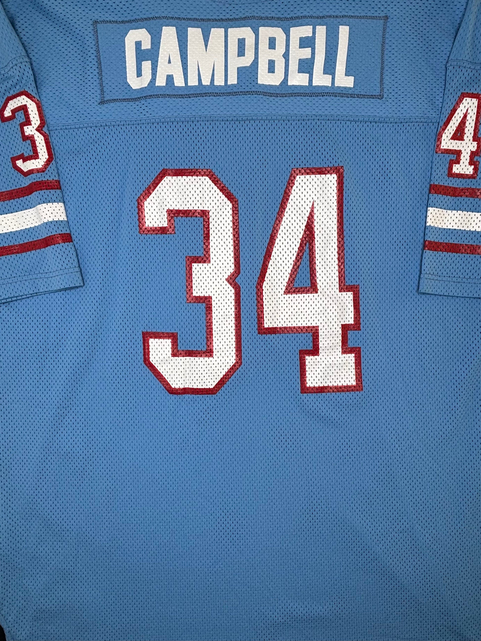 Houston Oilers Earl Campbell 80’ Mitchell & Ness Authentic Football Jersey Size: 4XL